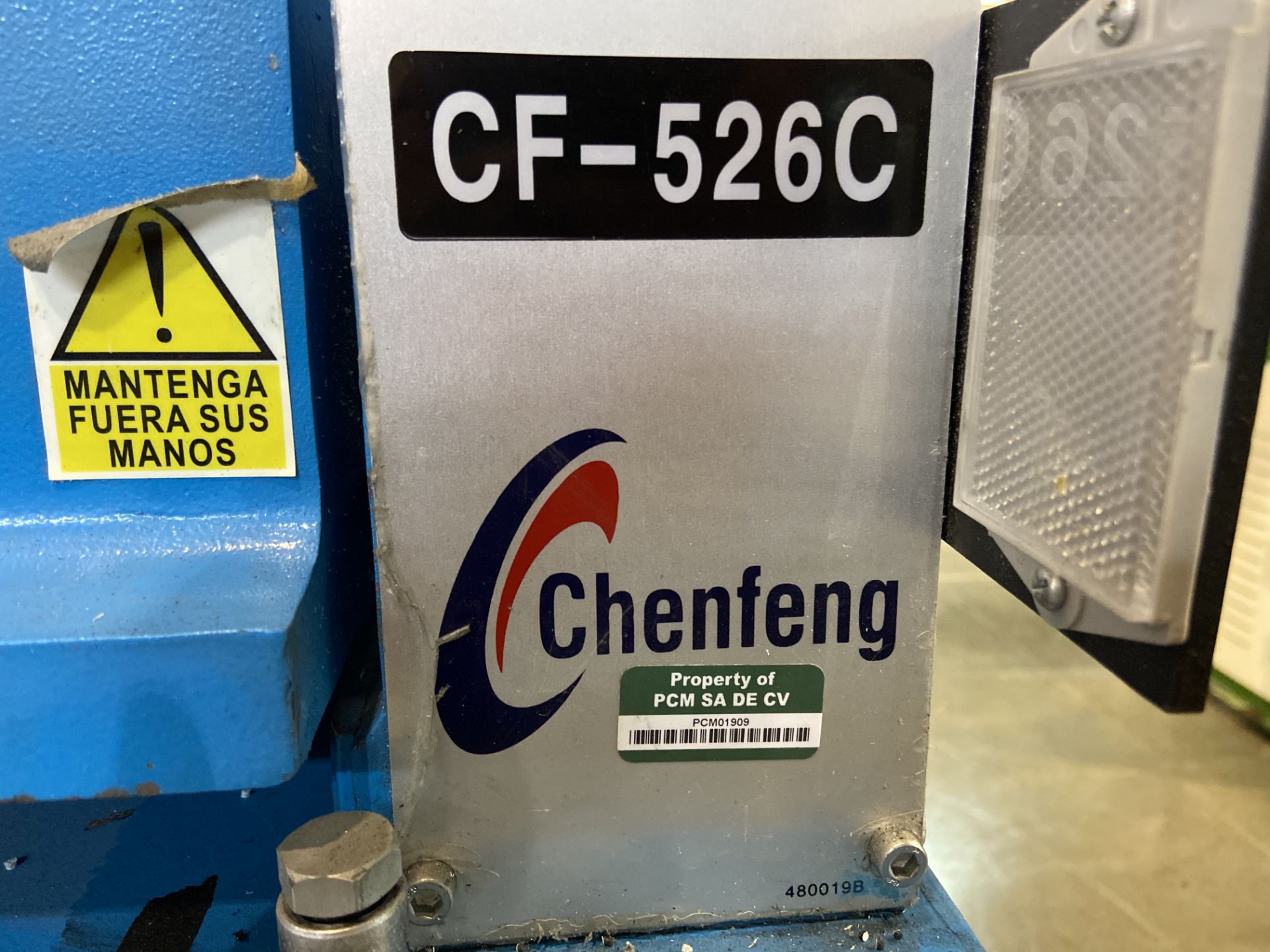 (2) Prensas de corte hidráulica plana, marca Chenfeng, Modelo: CF-526BT, CF-526C Favor de inspeccion - Image 8 of 12