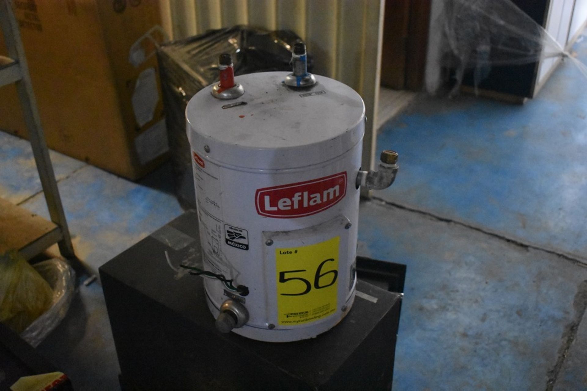 Calentador eléctrico marca Leflam, Modelo: 204-009, Serie: 18F200157, Capacidad: 9 litros. - Image 5 of 6