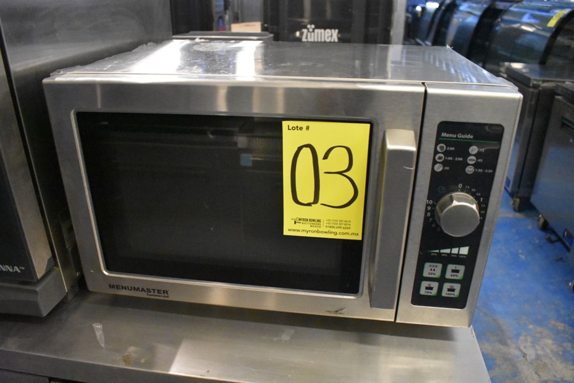 Horno de microondas marca Menumaster, Modelo: MCS10DSE, Serie: 1701650593, Activo: 004516 - Image 7 of 11