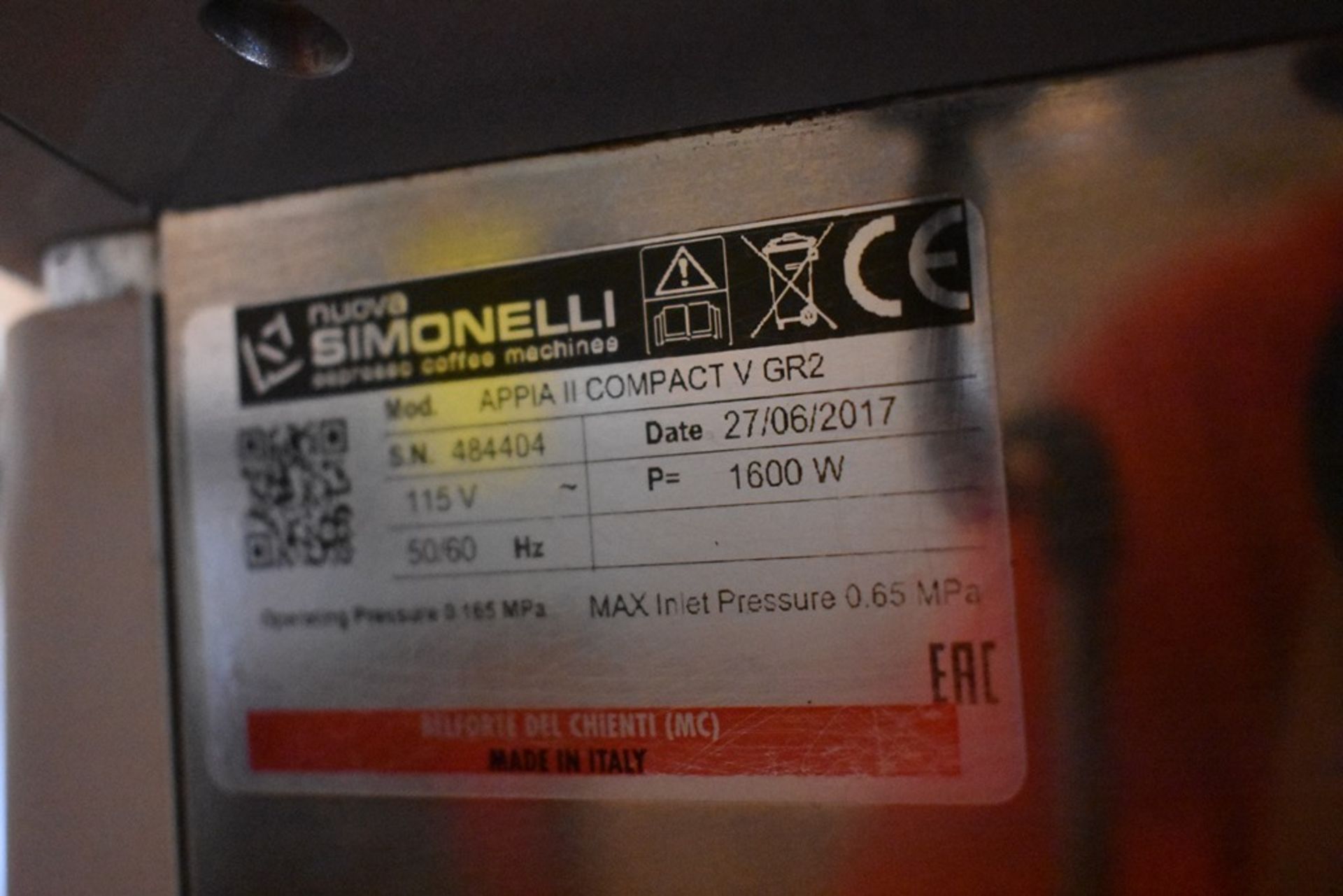 Máquina de café esspreso automática de dos grupos marca Simonelli - Image 9 of 10