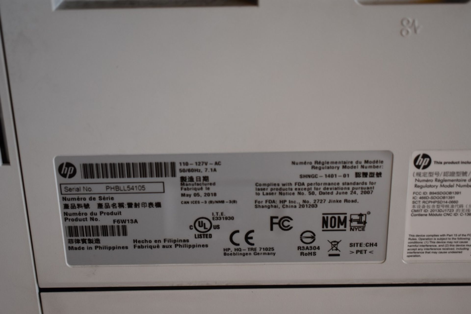 3 impresoras multifuncional marca HP, Modelo: LaserJet Pro MFP M426fdw - Image 19 of 21