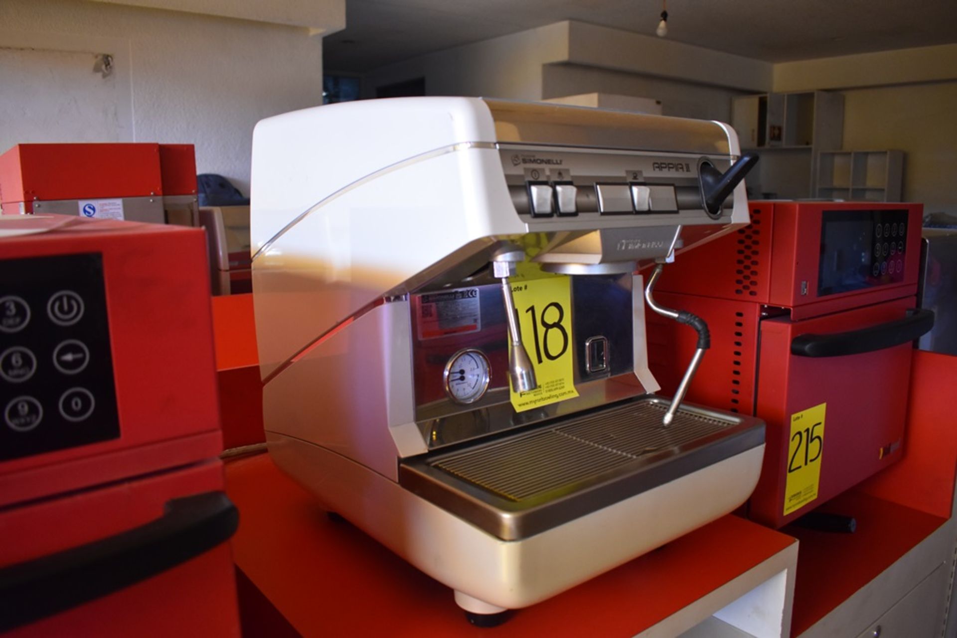 Máquina de café esspreso semiautomática de un grupo marca Simonelli, Modelo: APPIA II S GR1 - Image 6 of 9
