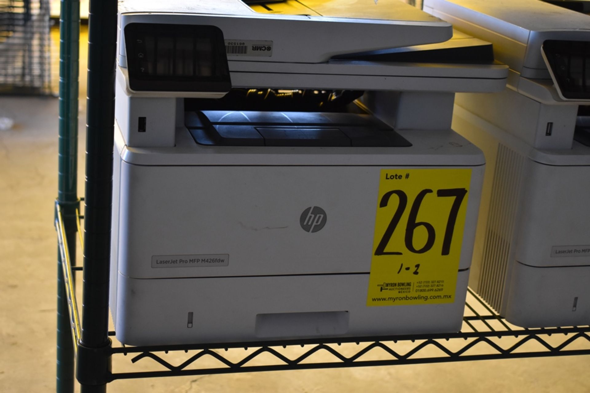 2 impresoras multifuncional marca HP, Modelo: LaserJet Pro MFP M426fdw; Series: PHB8K1N70Y - Image 2 of 10