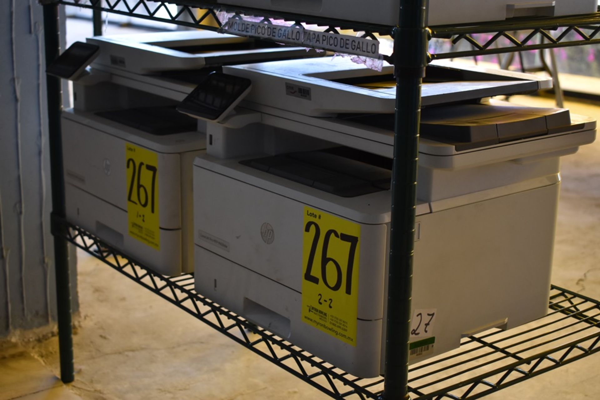 2 impresoras multifuncional marca HP, Modelo: LaserJet Pro MFP M426fdw; Series: PHB8K1N70Y - Image 4 of 10