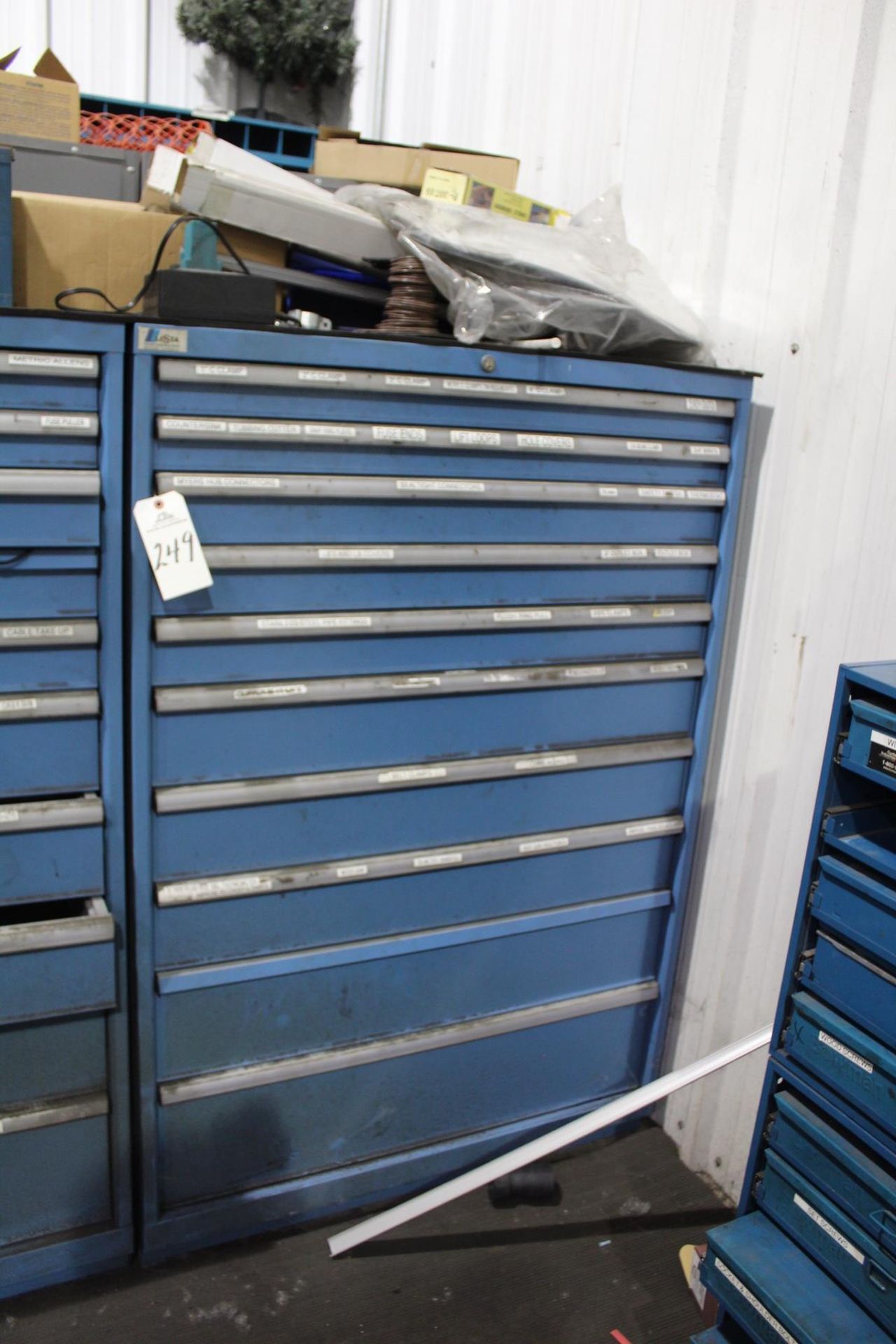 Lista Ten Drawer Parts Cabinet | Rig Fee: $50