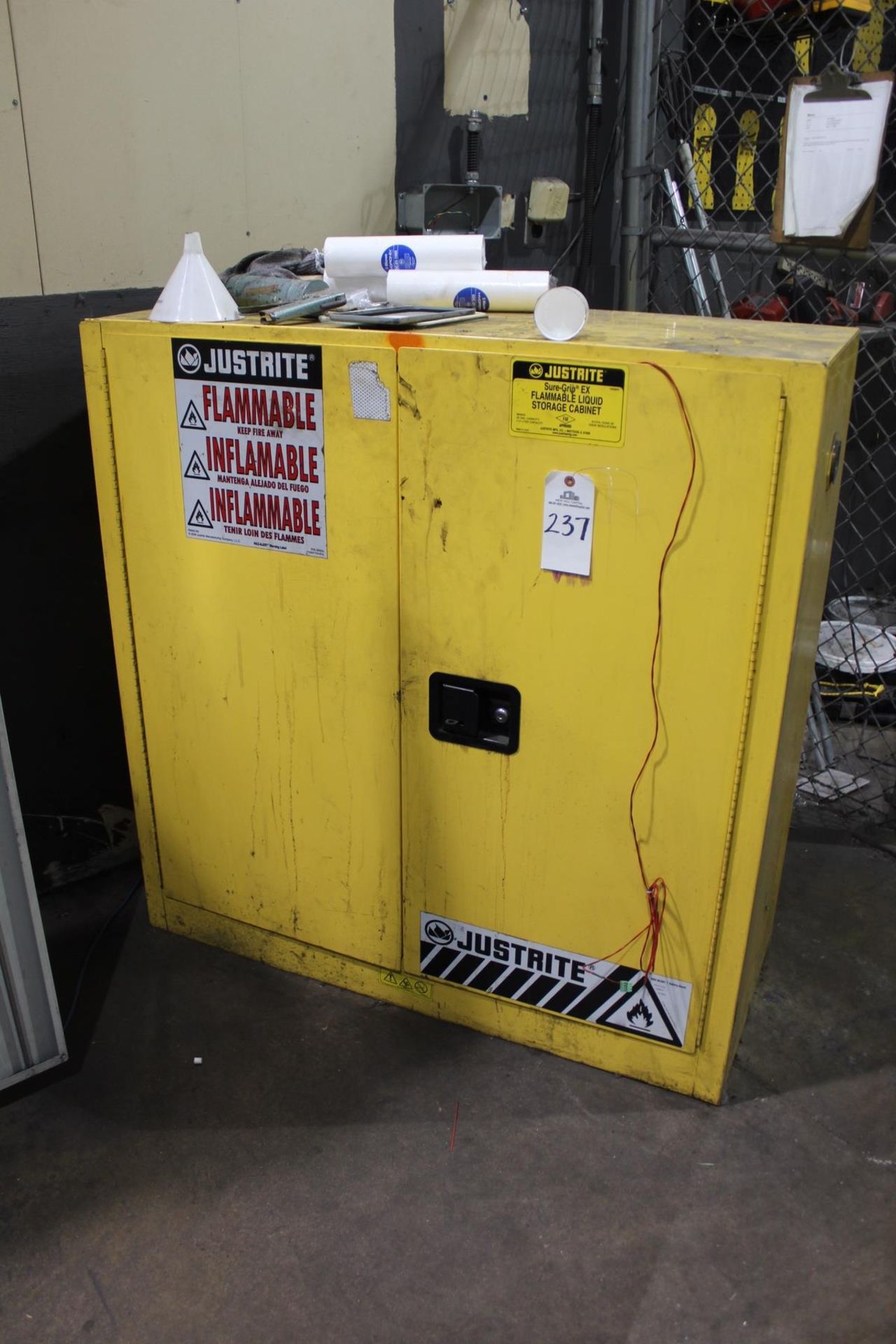 Flammable Storage Cabinet | Rig Fee: $10