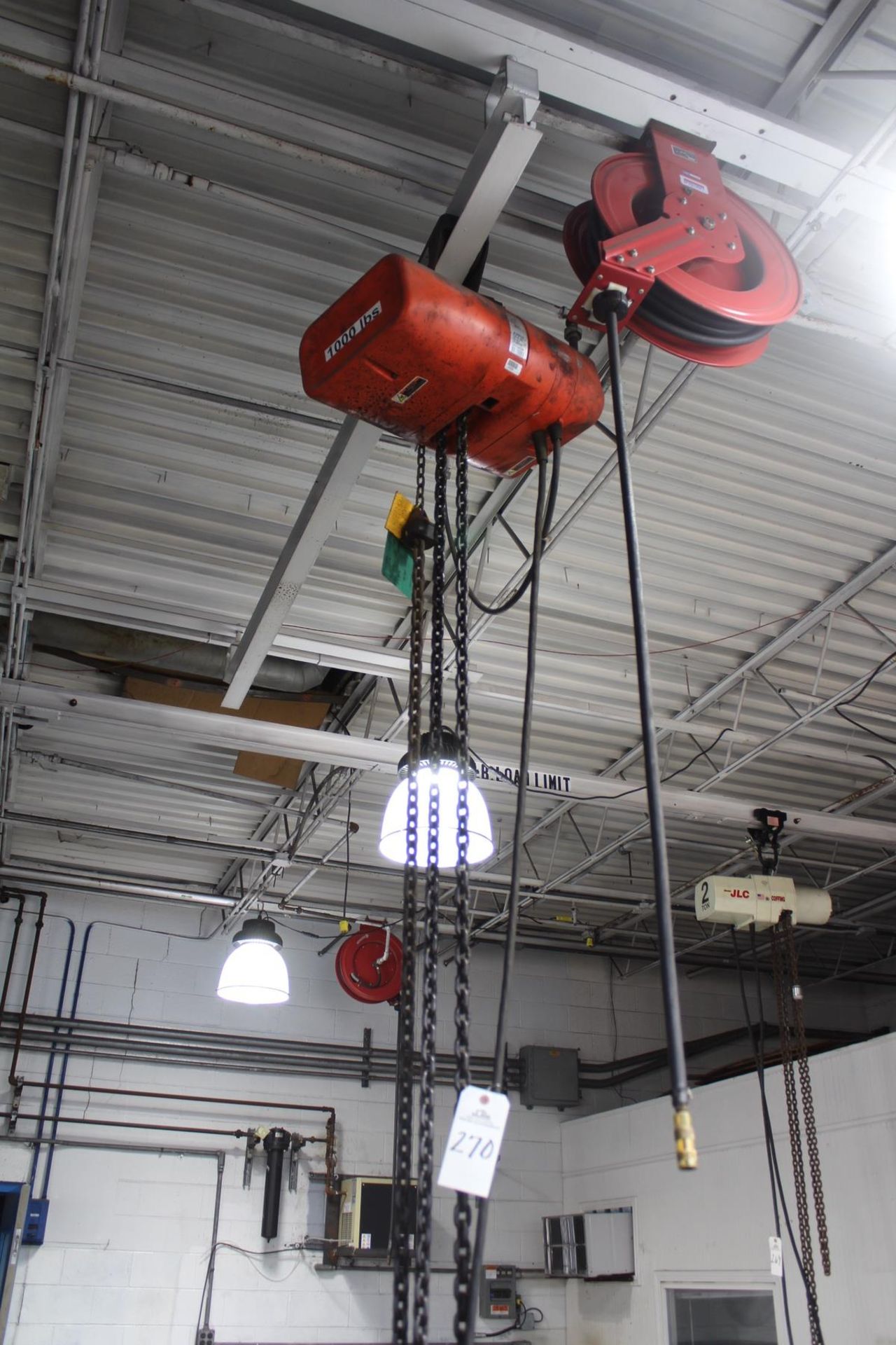 CM Electric Hoist, 1000 lb. Cap | Rig Fee: Hand Carry or Contact Rigger