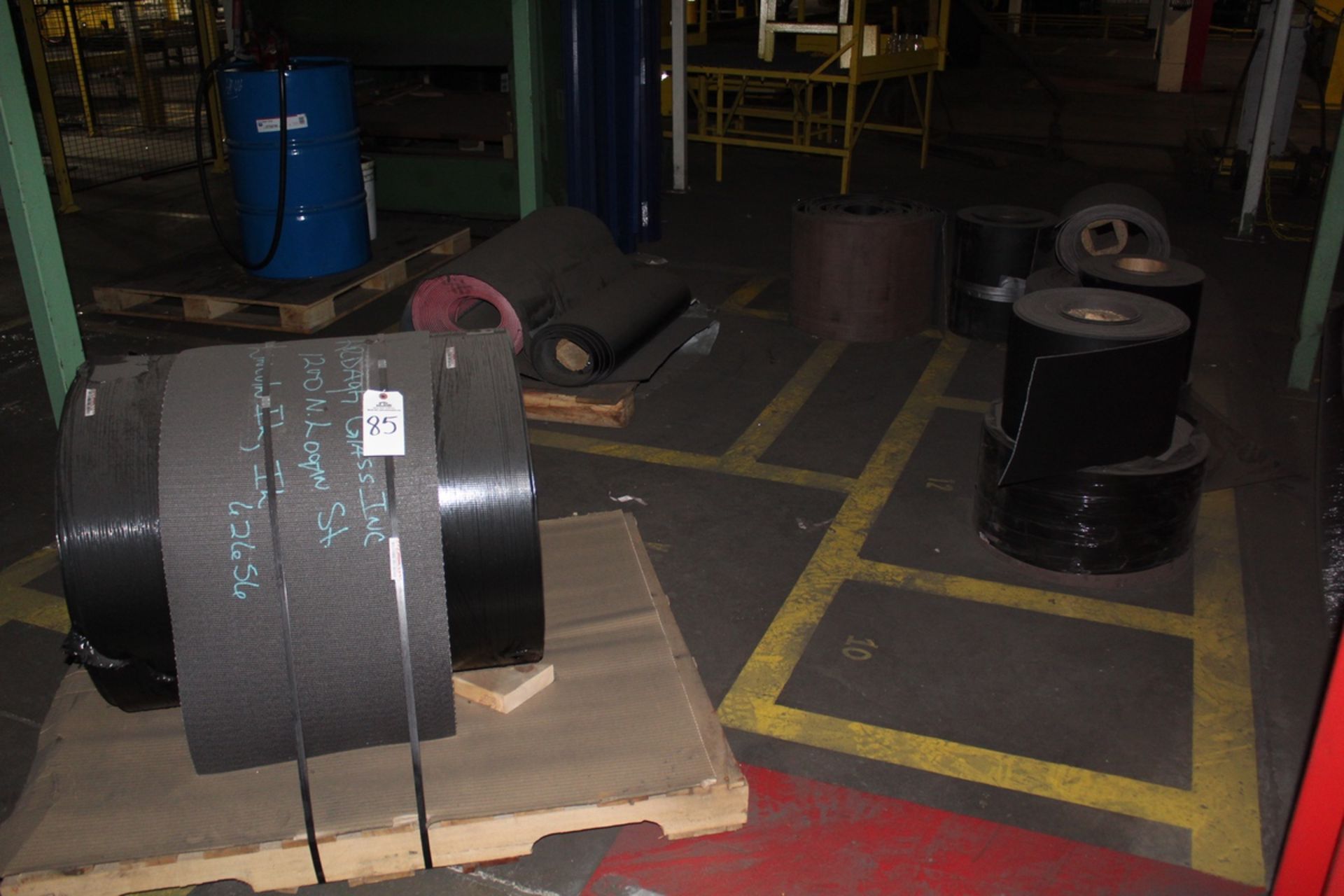 Lot of Assorted Conveyor Belt Material | Rig Fee: $25