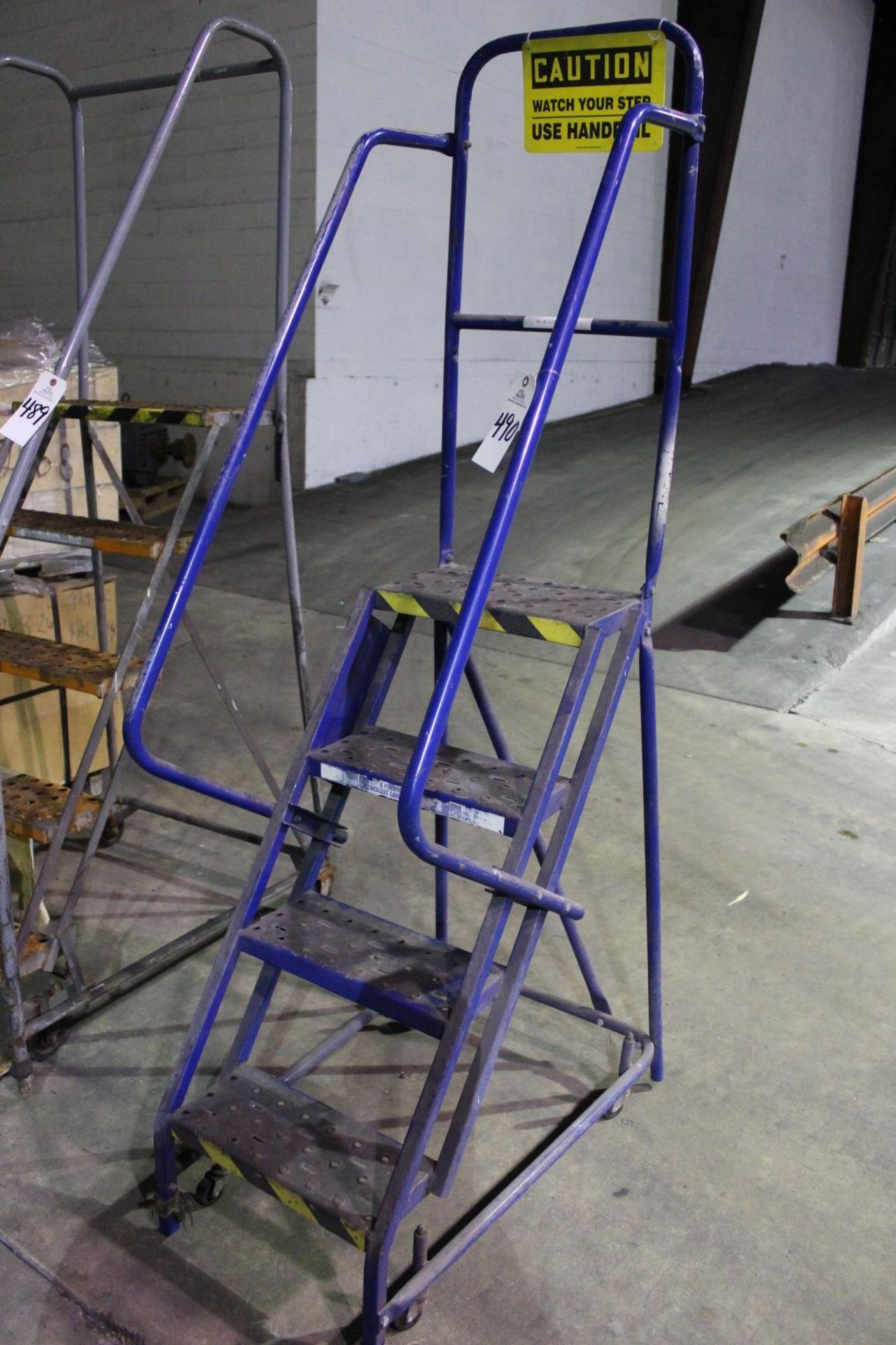 4' Warehouse Ladder | Rig Fee: Hand Carry or Contact Rigger
