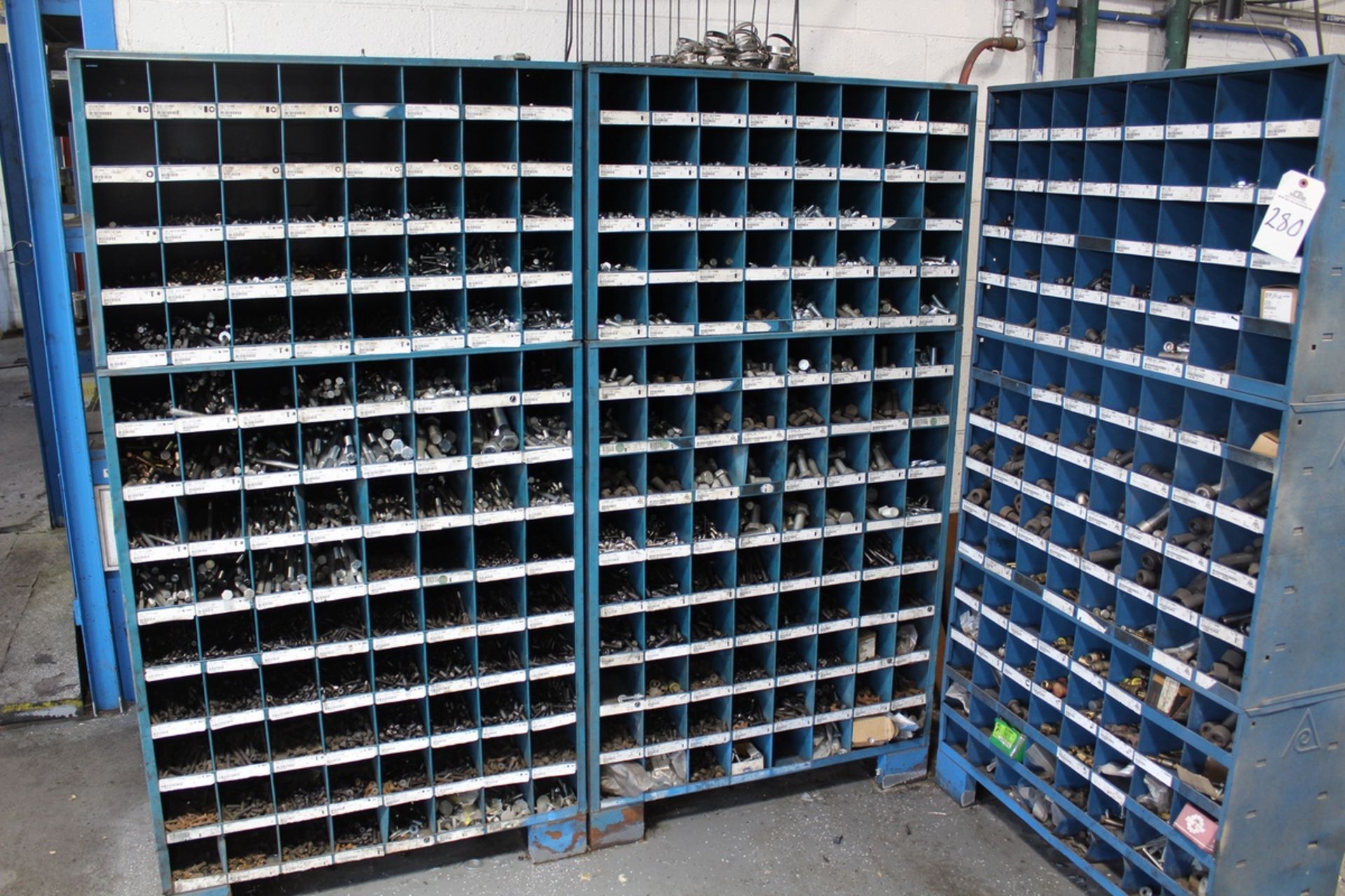 Lot of (3) Bolt Bins w/Contents | Rig Fee: Hand Carry or Contact Rigger