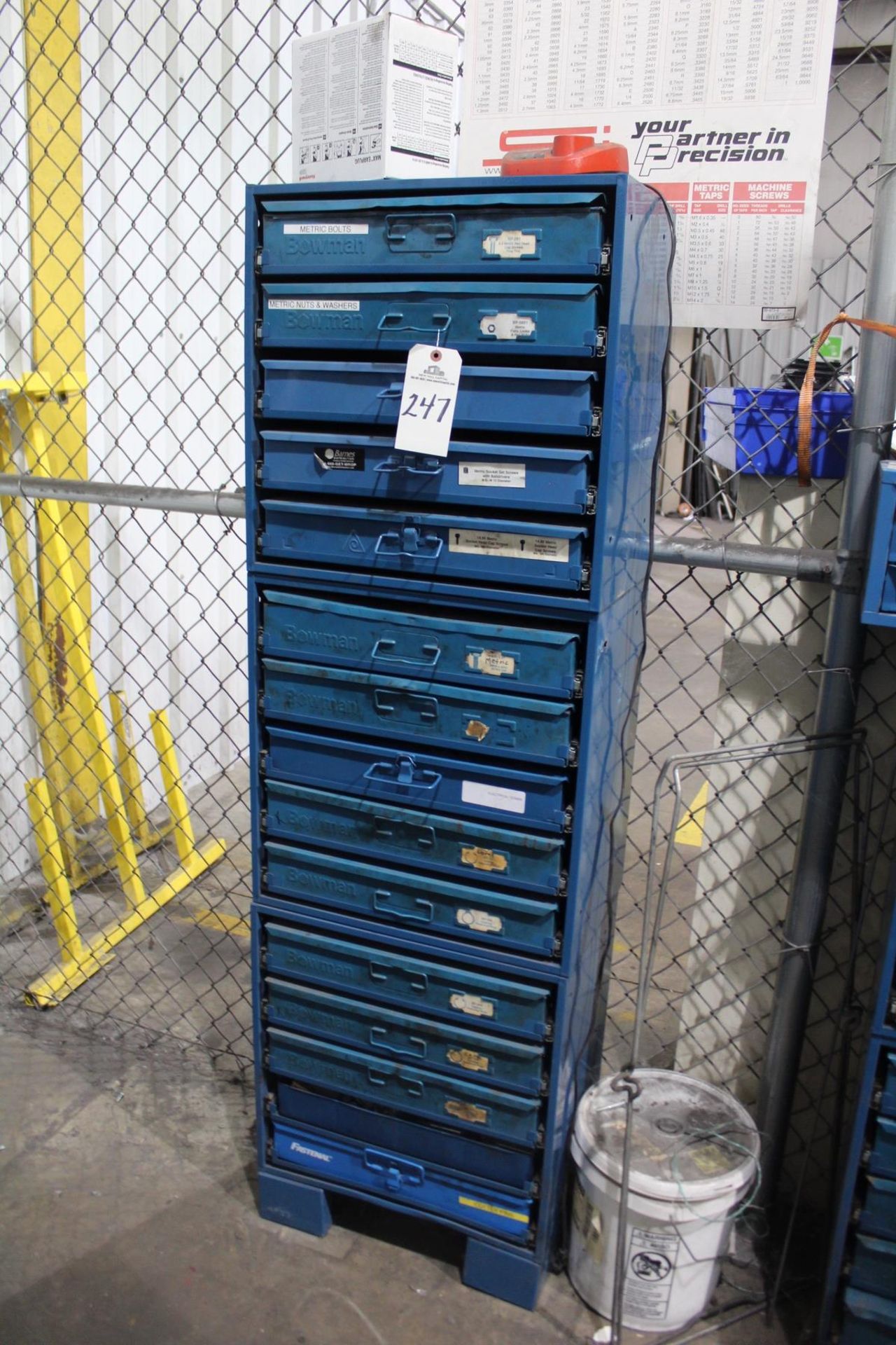 Parts Bin w/Contents | Rig Fee: Hand Carry or Contact Rigger