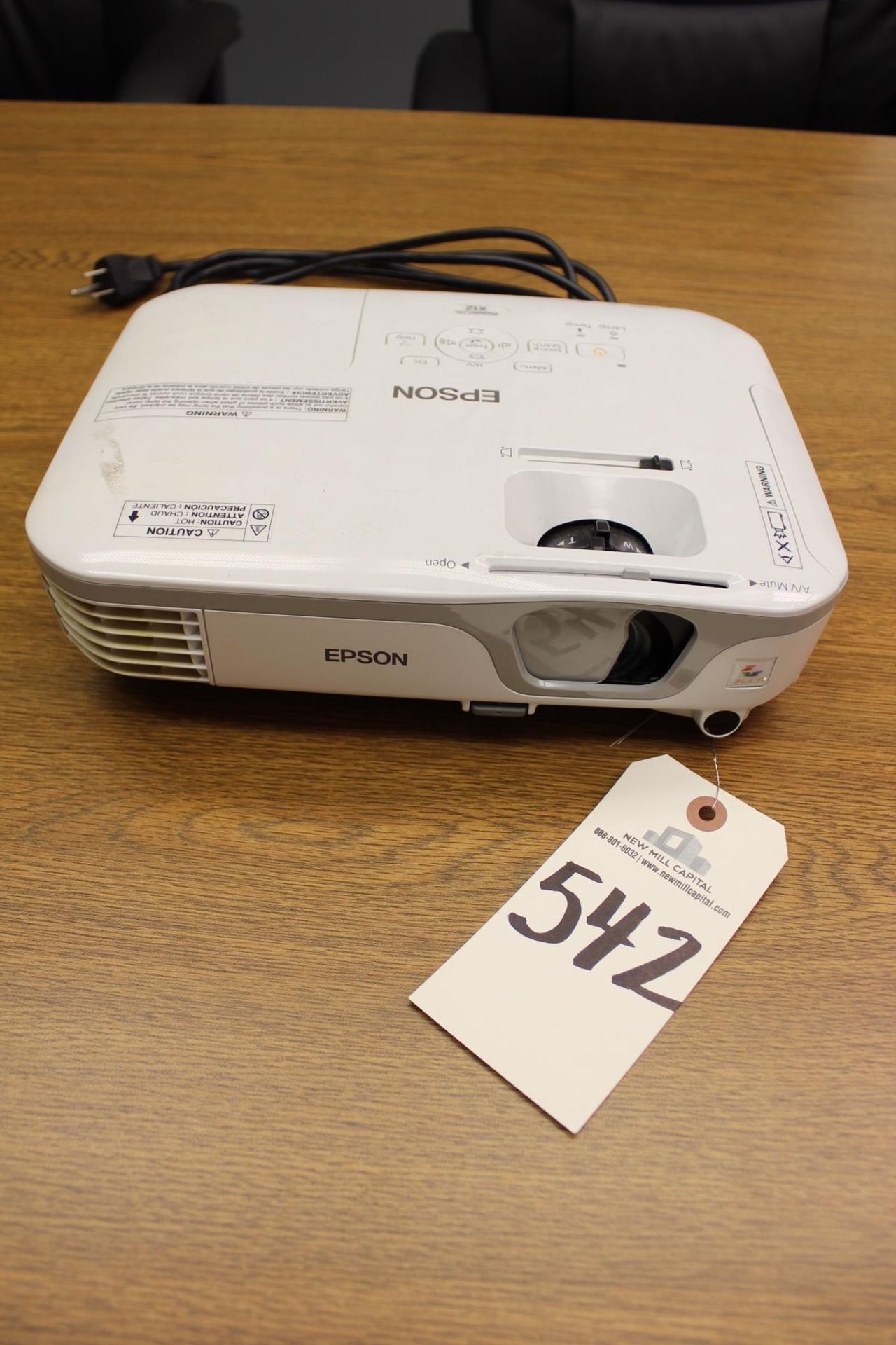 Epson LCD Projector, M# H429A | Rig Fee: Hand Carry or Contact Rigger
