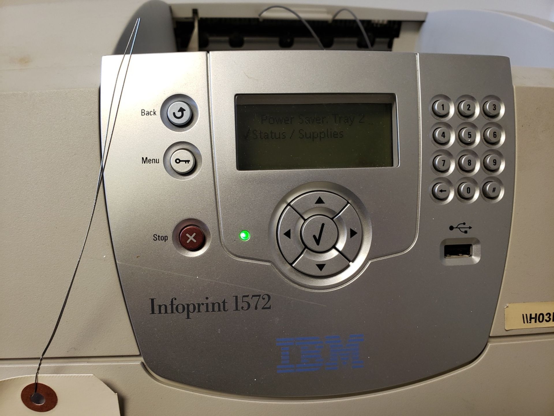 IBM Infoprint 1572 Printer | Rig Fee: Hand Carry or Contact Rigger - Image 2 of 2