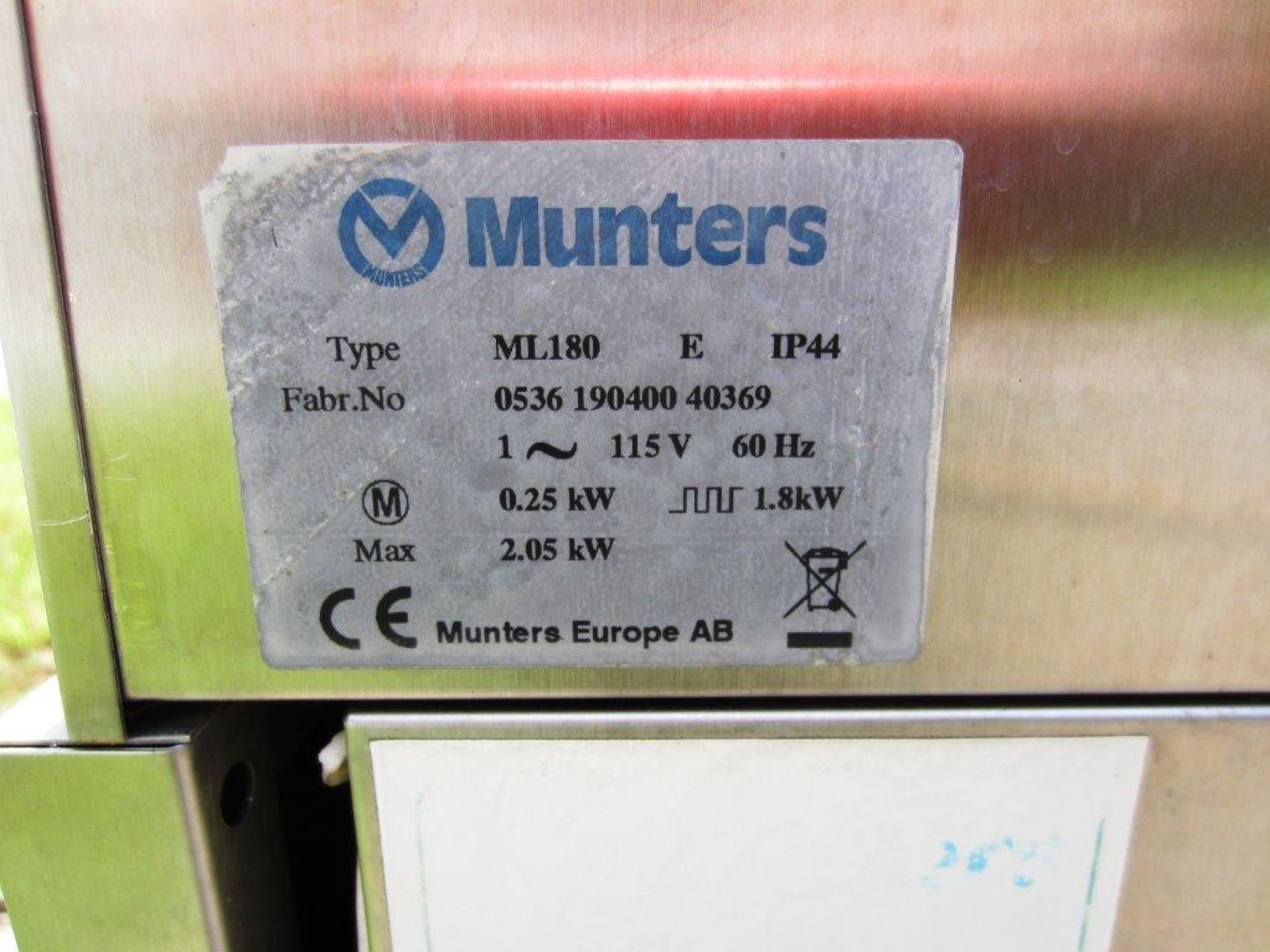 Munters Model MC-013 Dehumidification System For Blowmolder, S/N: OCO1219-01 | Load Fee: $100 - Image 3 of 3