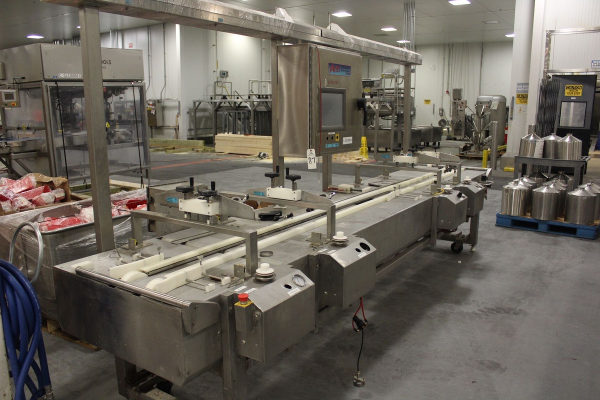Unifiller Automatic Sheet Cake Border Module Line, W/ (4) Up-Acting Hopper Fed | Rig Fee: $800