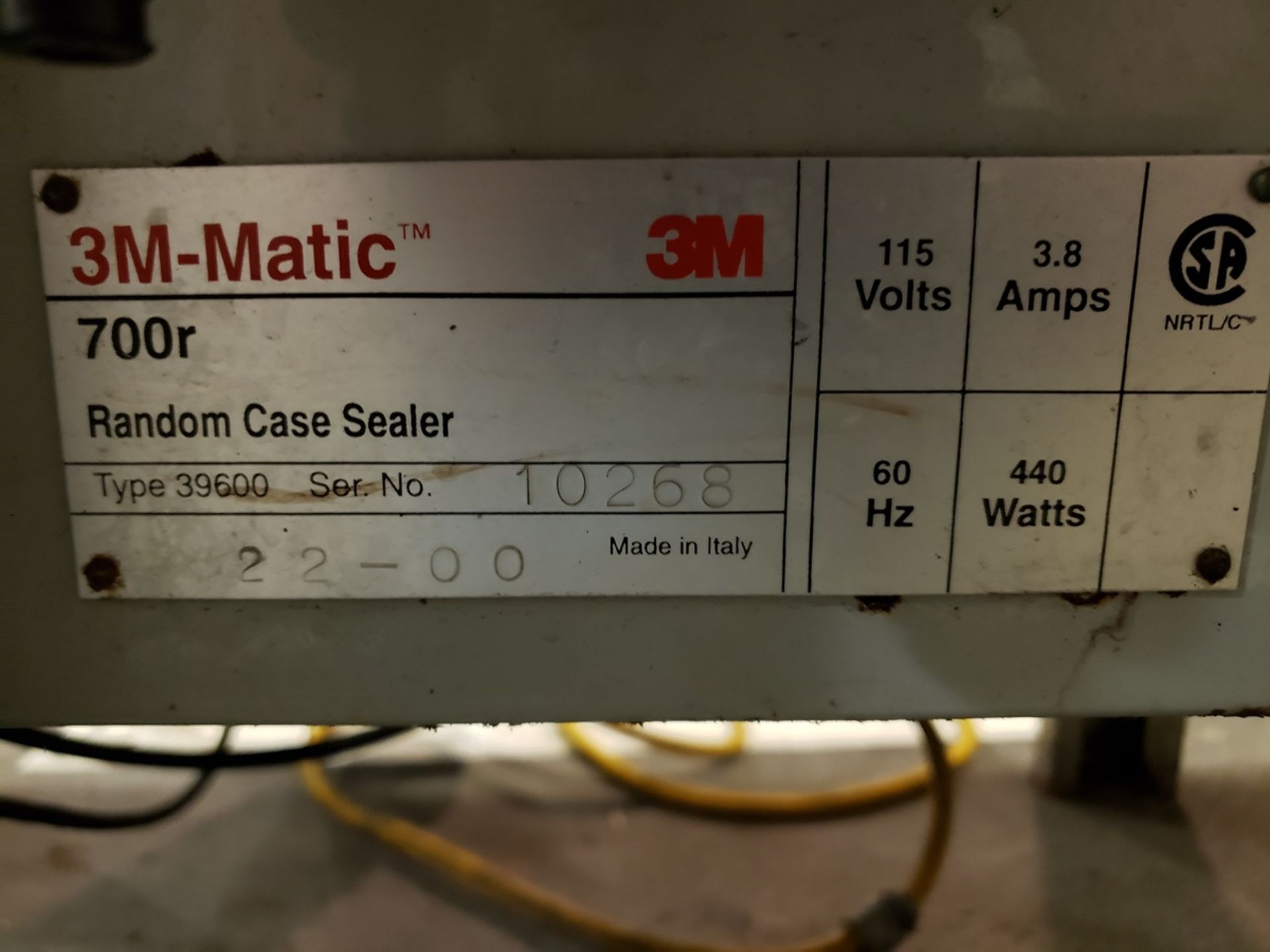 3M-Matic Case Sealer, M# 700r | Rig Fee: $100 - Image 2 of 2