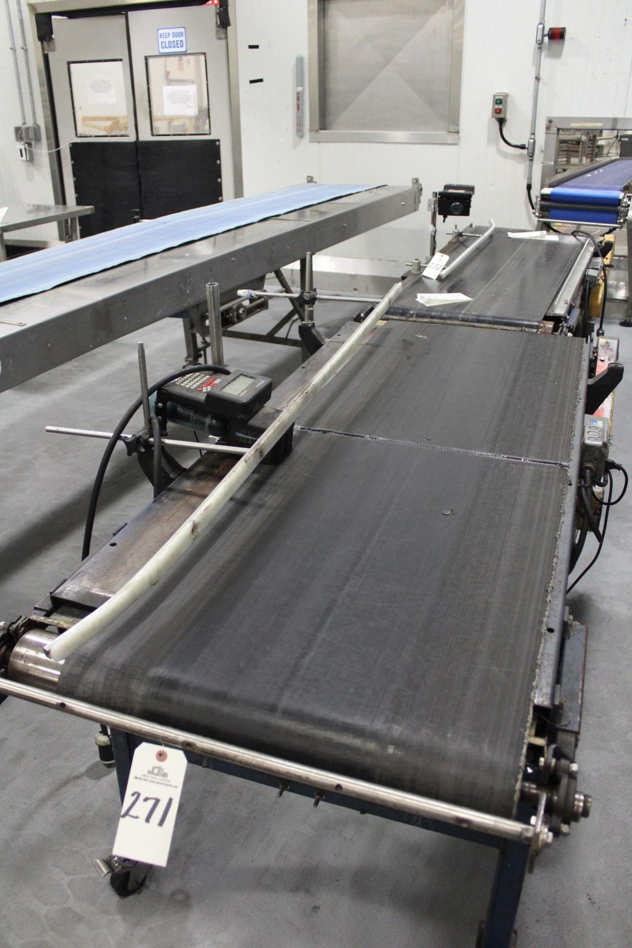 Conveyor Section, 24" X 68" w/ Videojet Unicorn II Case Coder | Rig Fee: $50