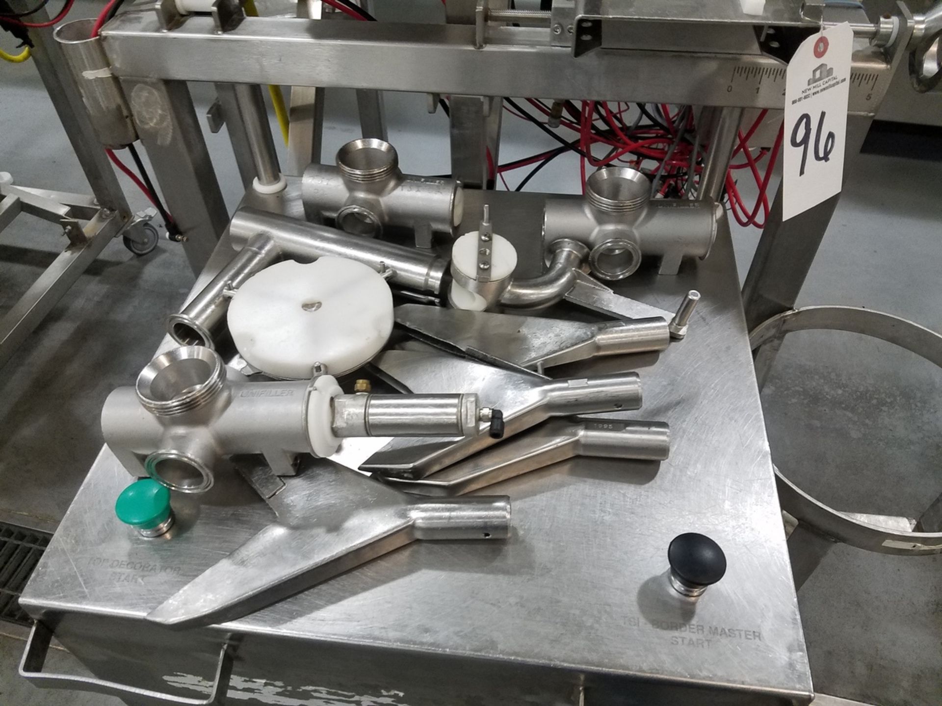 Unifiller Dual Piston, Hopper Fed Automatic Cake Finishing Center | Rig Fee: $175 - Image 4 of 4