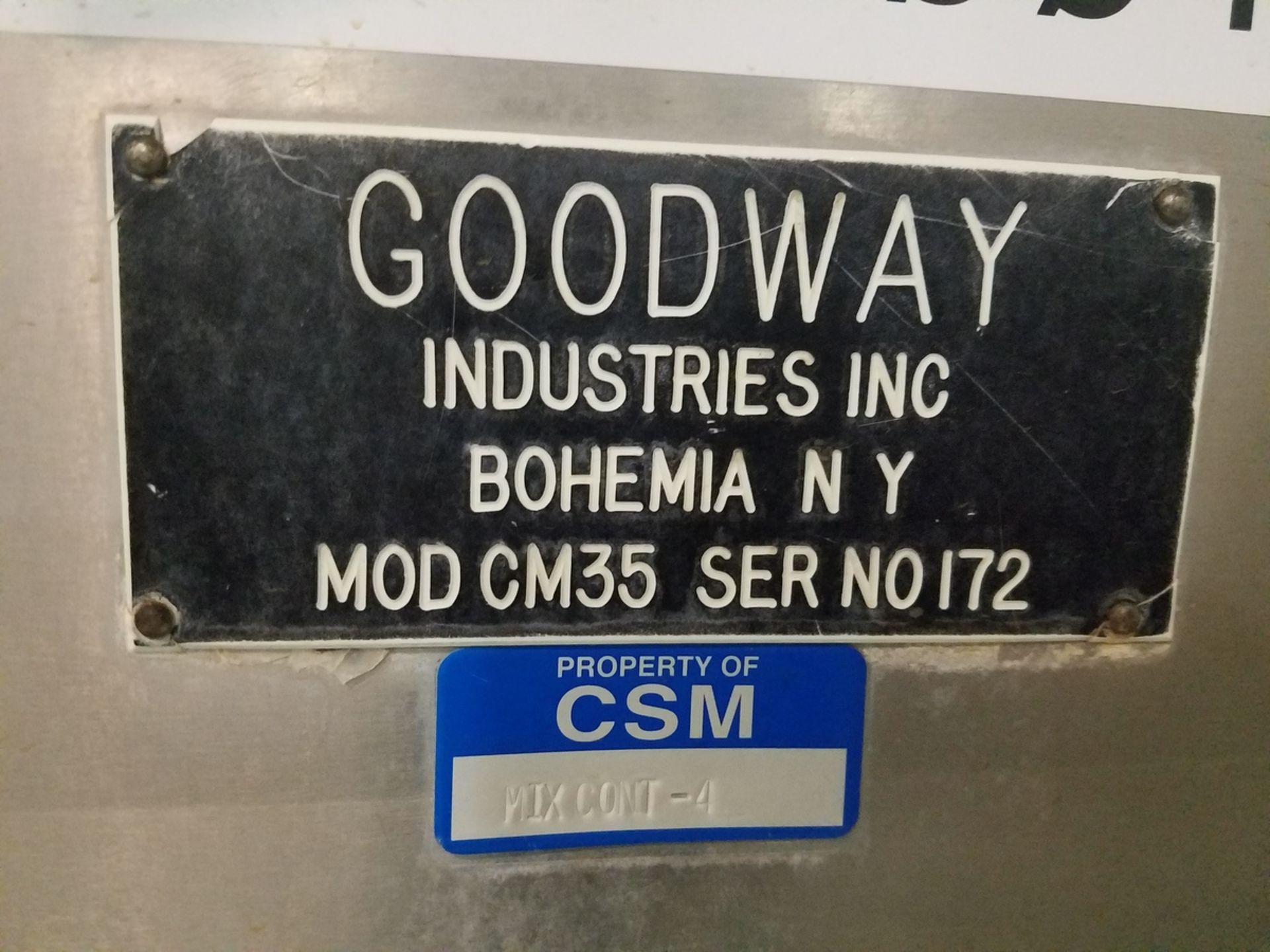 Goodway Continuous Mixer, M# CM35, S/N 172 | Rig Fee: $400 - Image 2 of 3