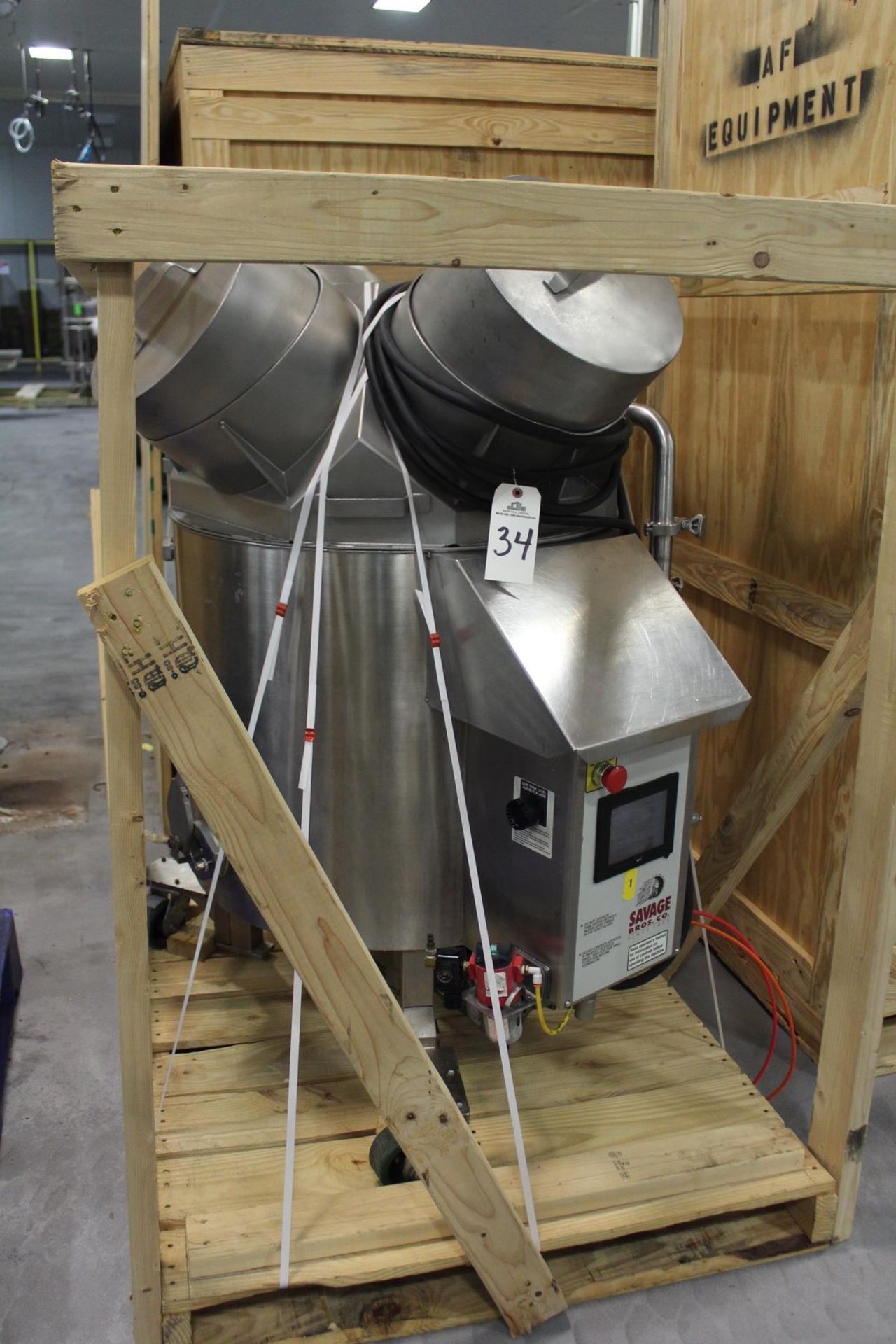 2009 Savage Bros. Chocolate Melter/Blender, M# 0970-35-999, S/N 09-3382 | Rig Fee: $150