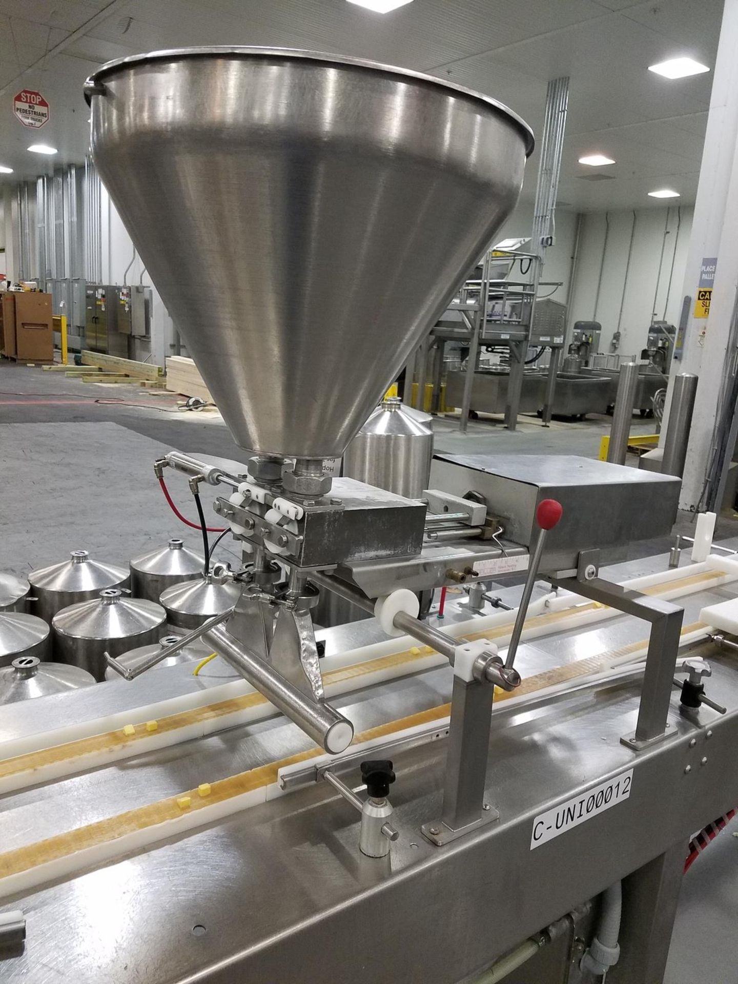 Unifiller Automatic Cake Frosting/Decorating Line, W/ (3) Dual Piston Hopper Fe | Rig Fee: $800 - Image 3 of 7