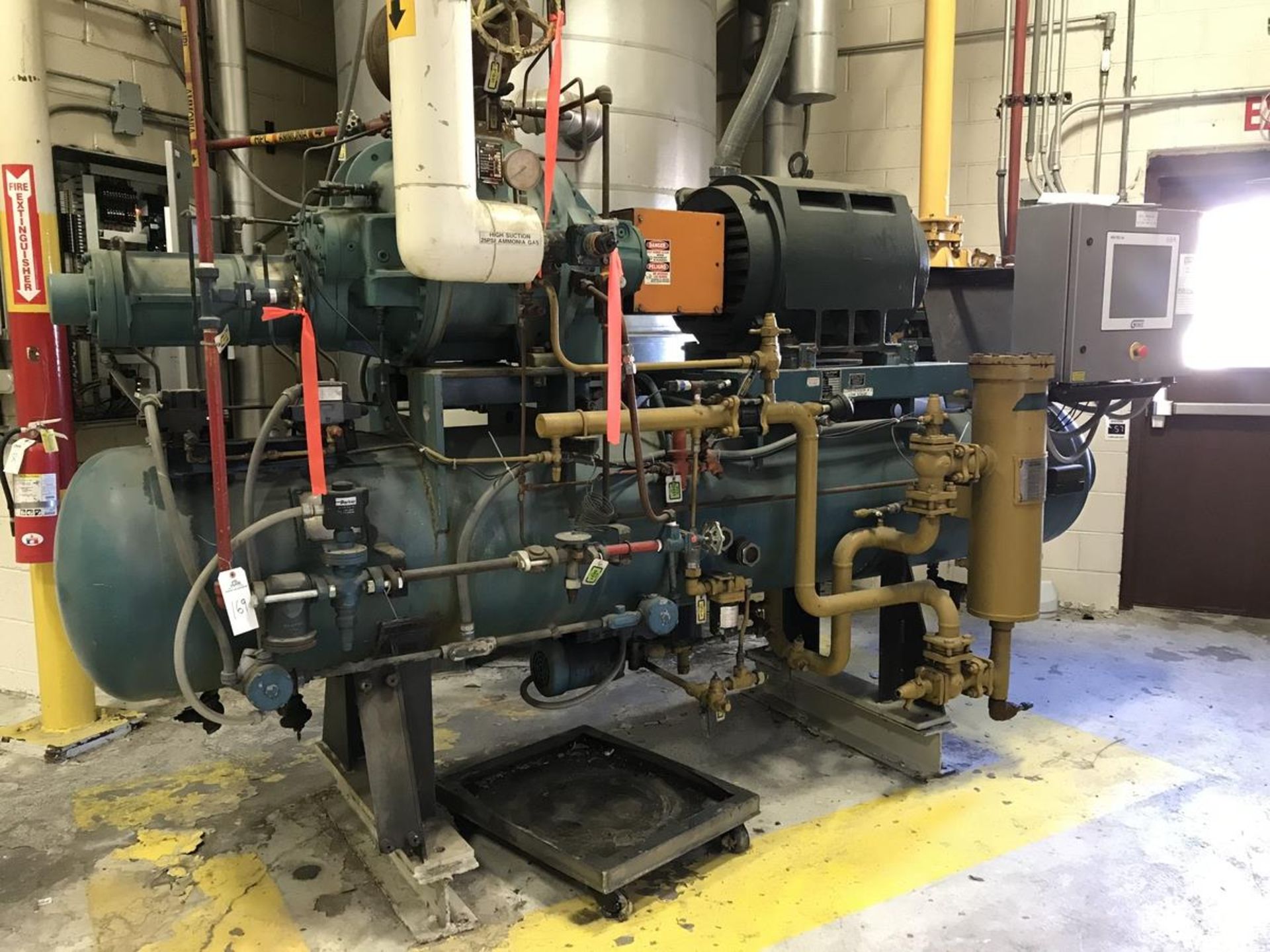 Frick RWB11134E 250 HP Screw Type Ammonia Compressor, SN: 71903 | Rig Fee: $1500