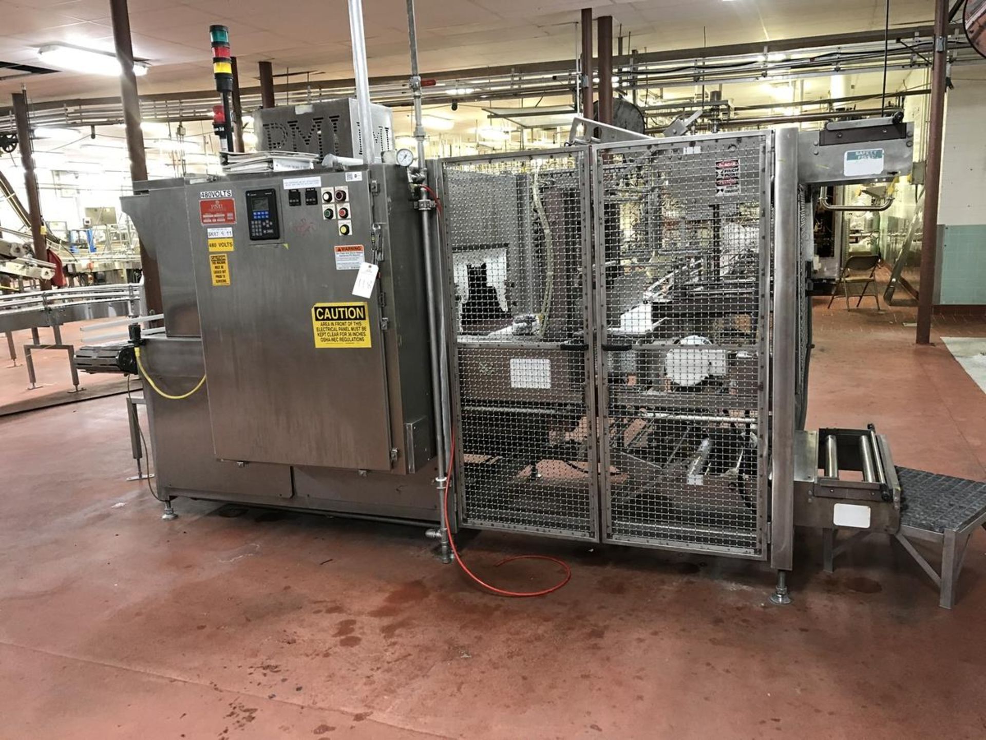 PMI Model ORC25 Stainless Steel Shrink Bundler, (3) Allen Bradley VFDs, Allen Bra | Rig Fee: $1100