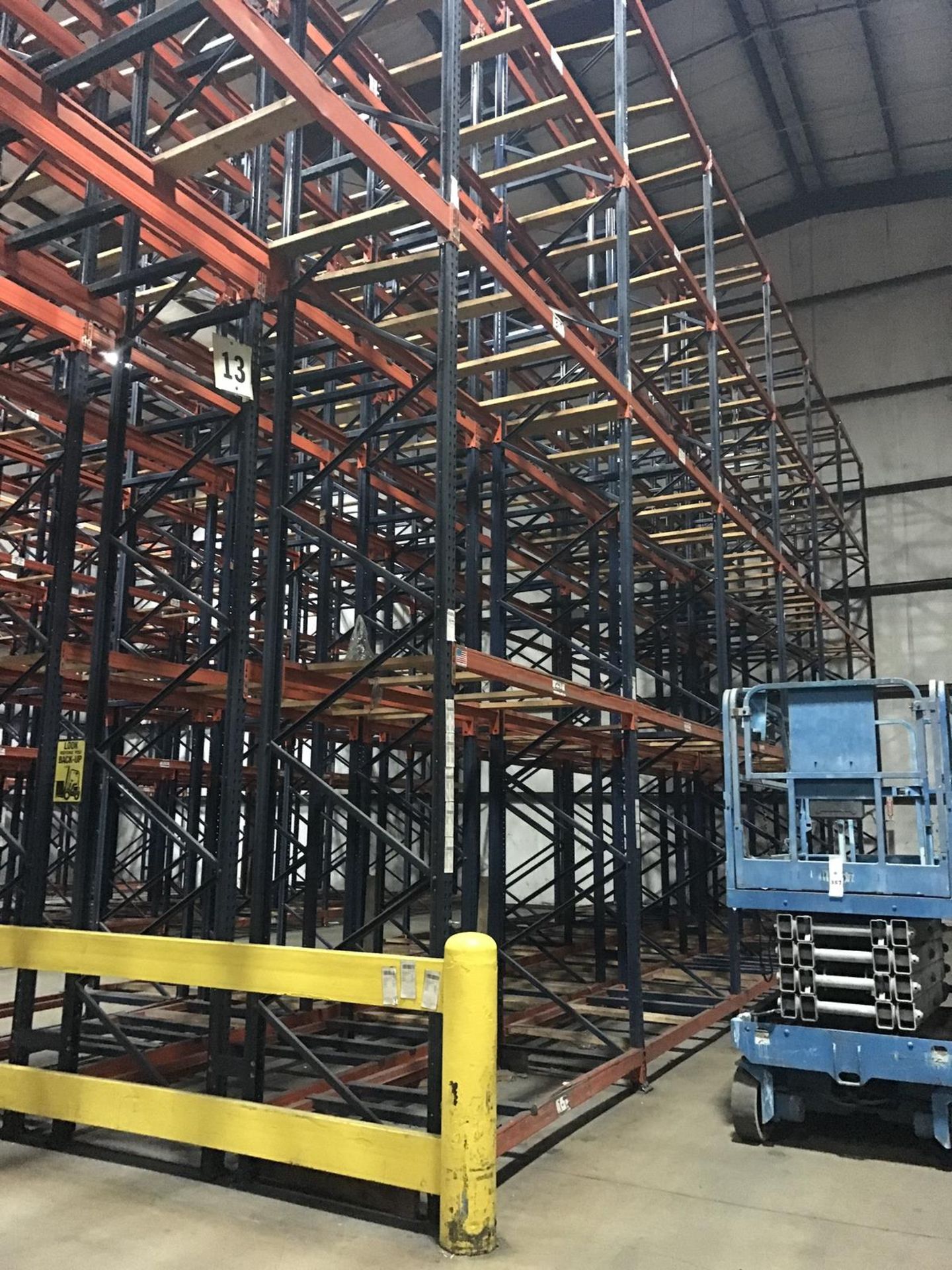 (80) Sections Pallet Racking, 42in Deep x 30ft Tall | Buyer Remove or Contact Rigger (See Full Desc) - Image 2 of 2