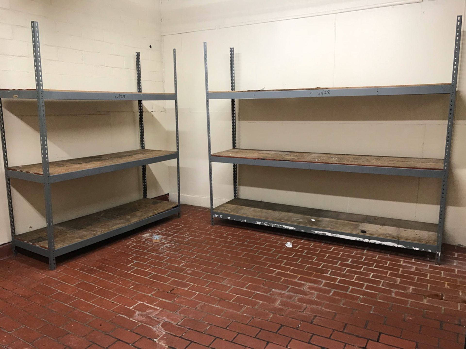 (3) Sections of Shelving | Rig Fee: $100