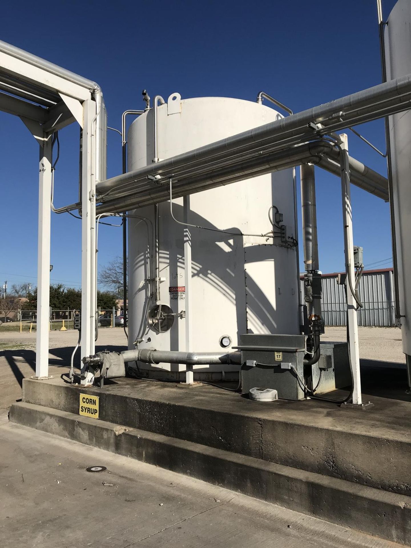 DCI 7,500 Gallon Silo/Sugar Tank, UV Light, Heater, SN: 88-D-36629 | Rig Fee: $2500