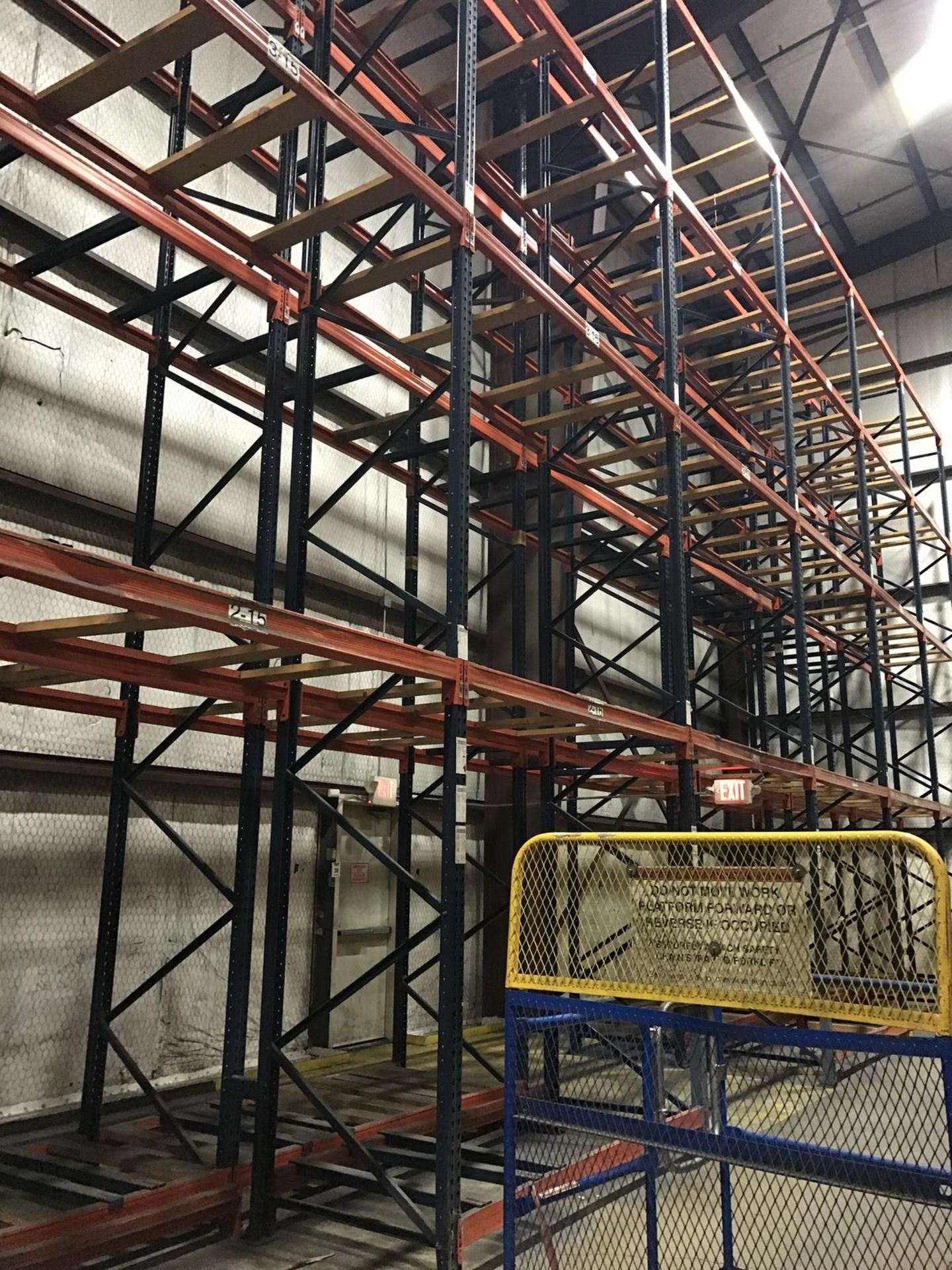 (40) Sections Pallet Racking, 42in Deep x 30ft Tall | Buyer Remove or Contact Rigger (See Full Desc) - Image 2 of 2