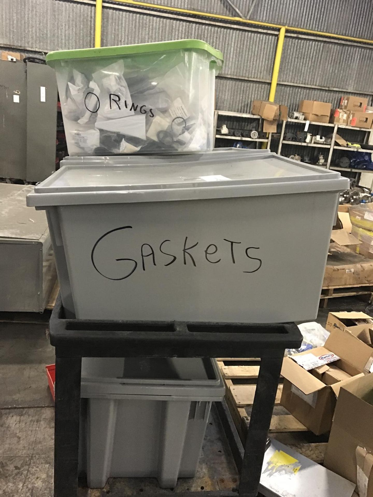 Gaskets and O-Rings with Cart | Rig Fee: $75