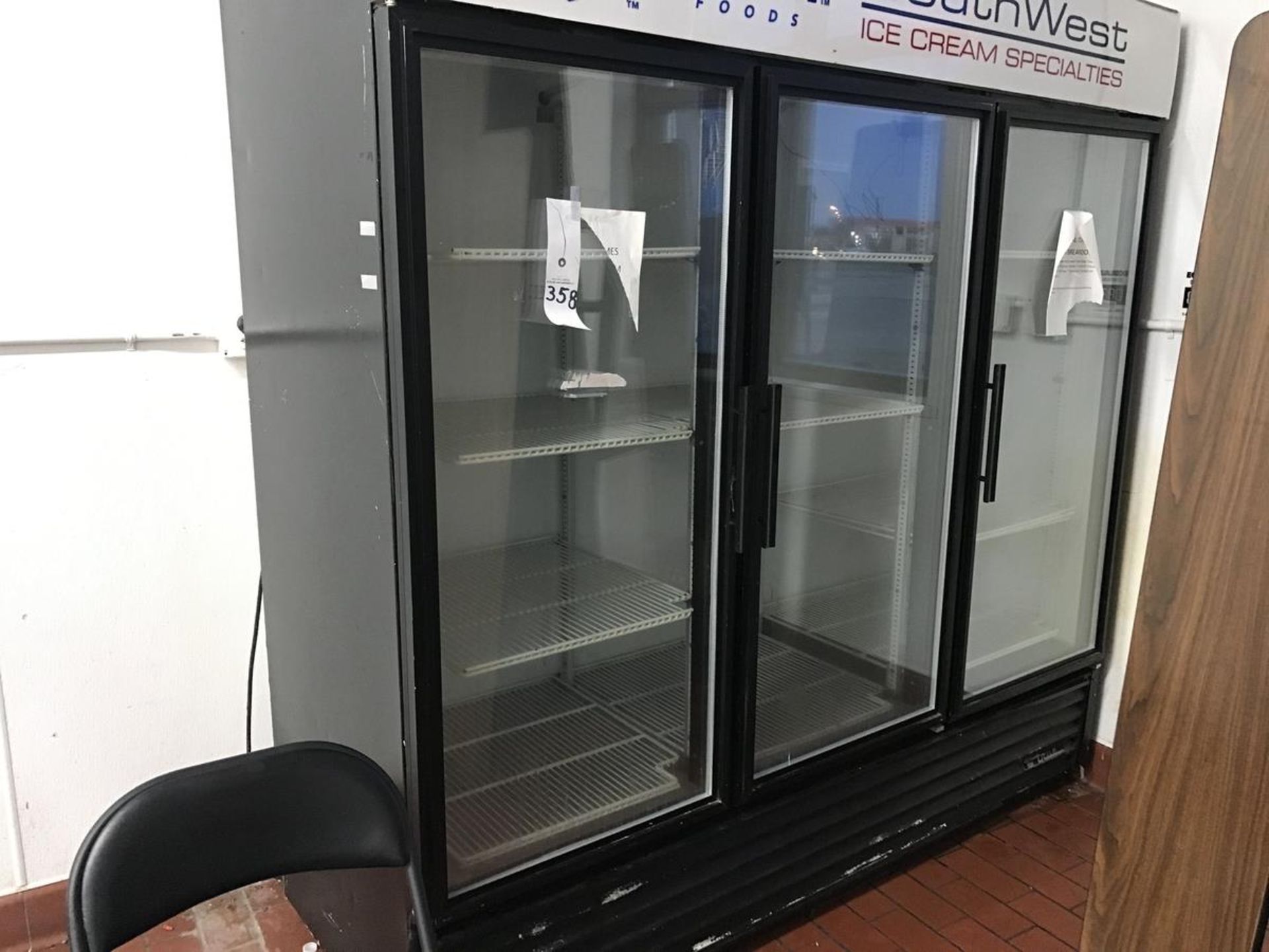 3-Door Cooler with Glass Doors | Rig Fee: $100