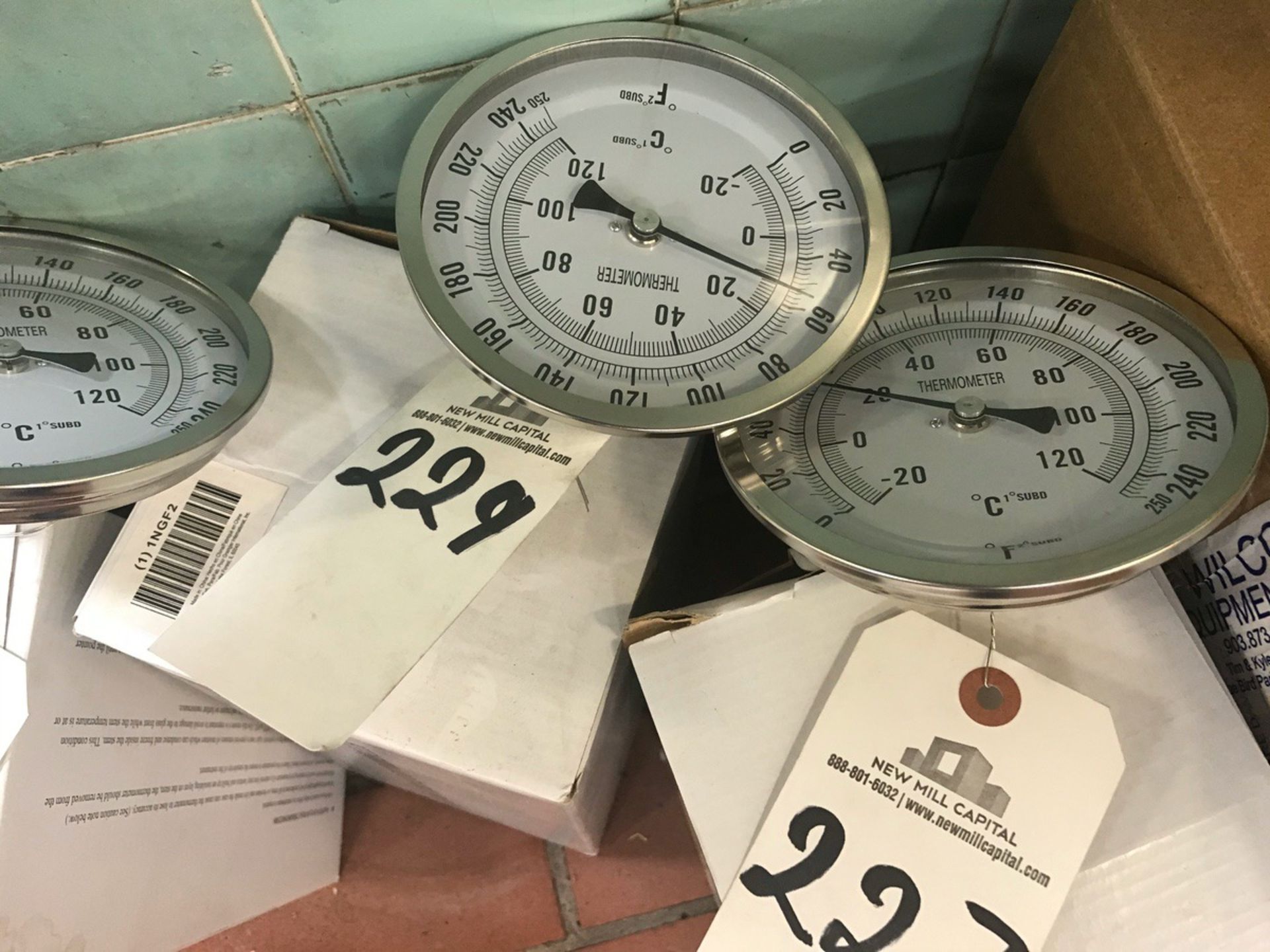 Bimetal Thermometer (Unused) | Rig Fee: $10