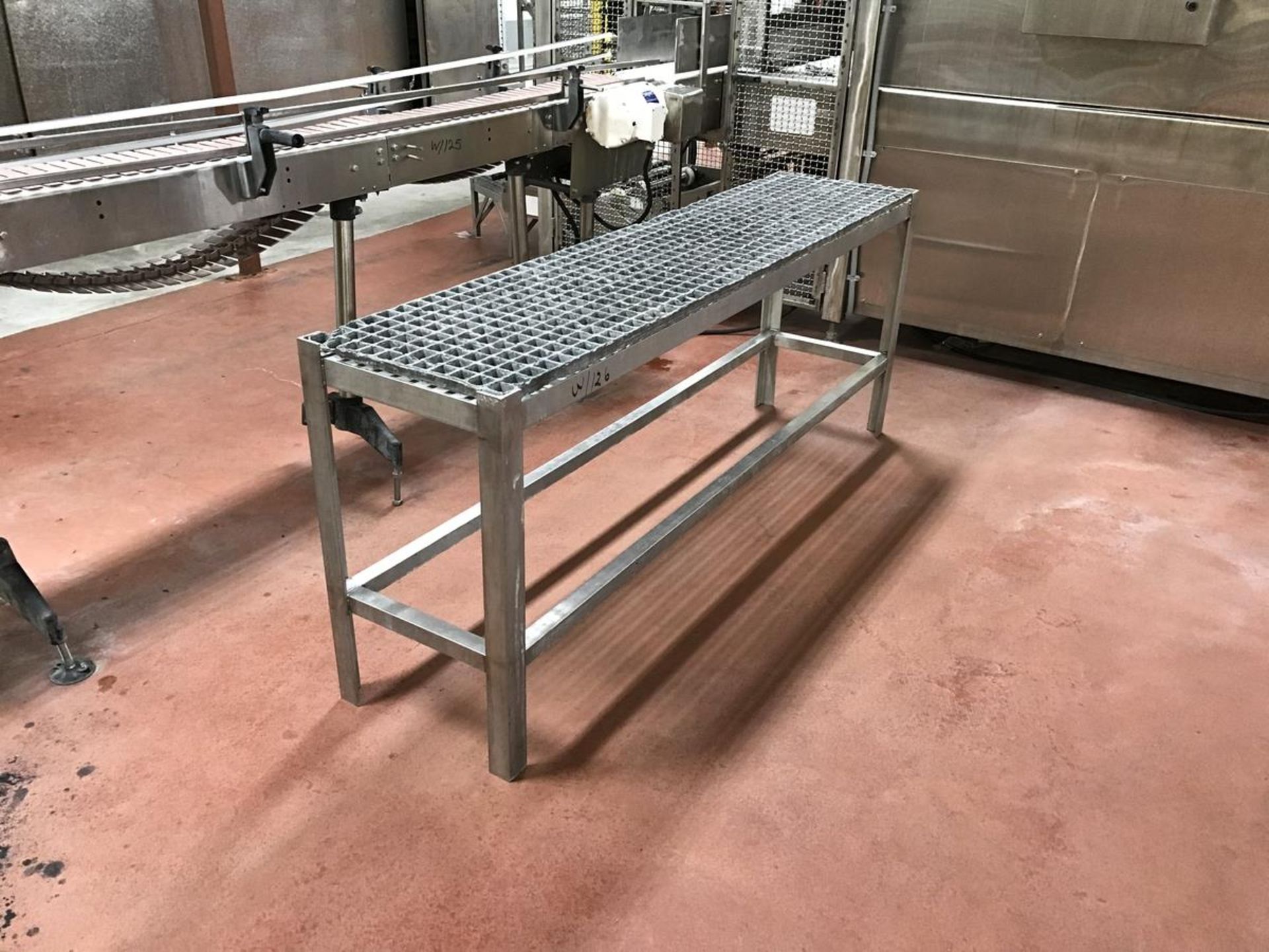 Stainless Steel Reject Table, Stainless Steel Stand | Rig Fee: $100 - Image 2 of 2