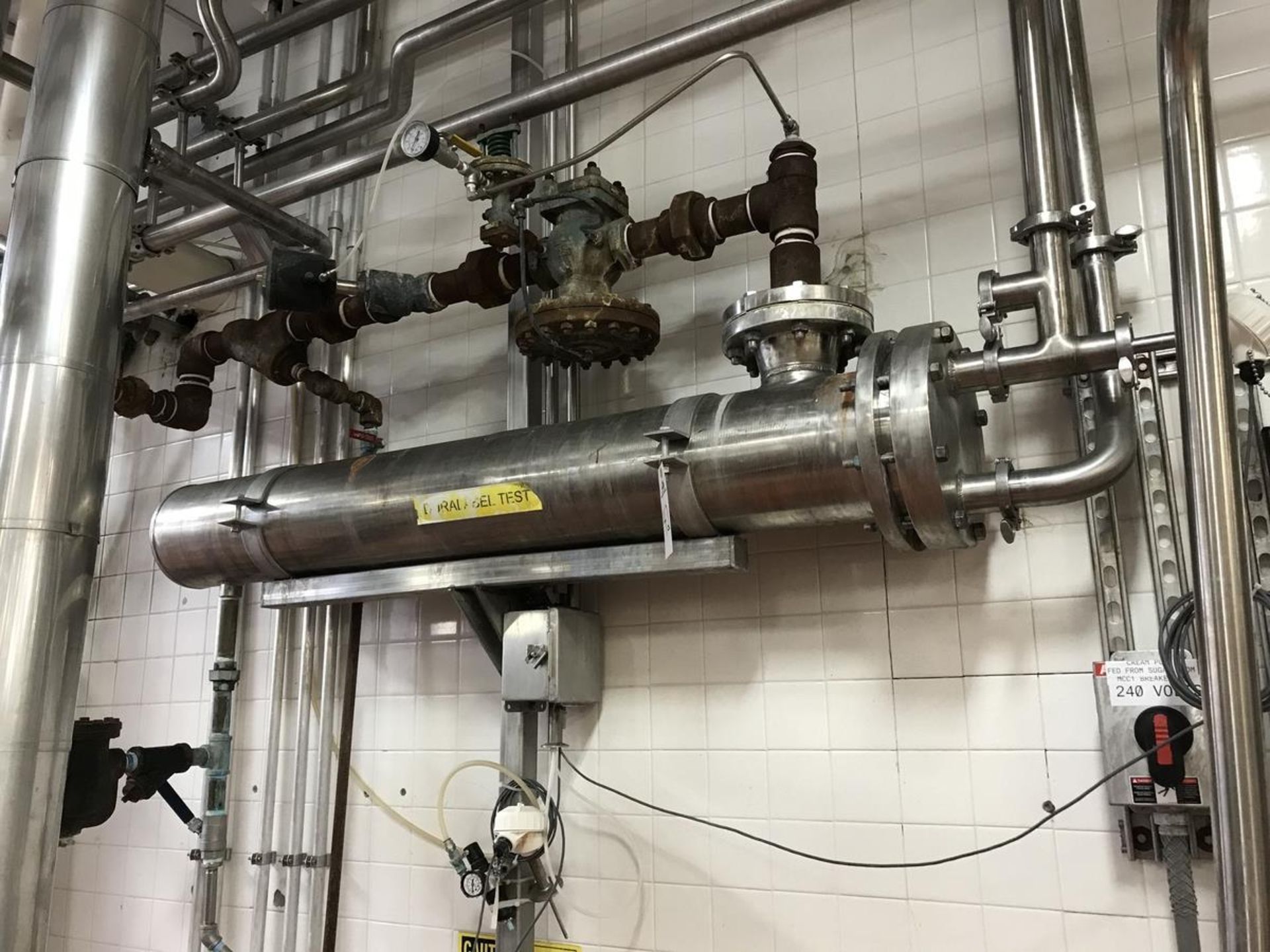 Stainless Steel Shell & Tube Heat Exchanger | Rig Fee: $200