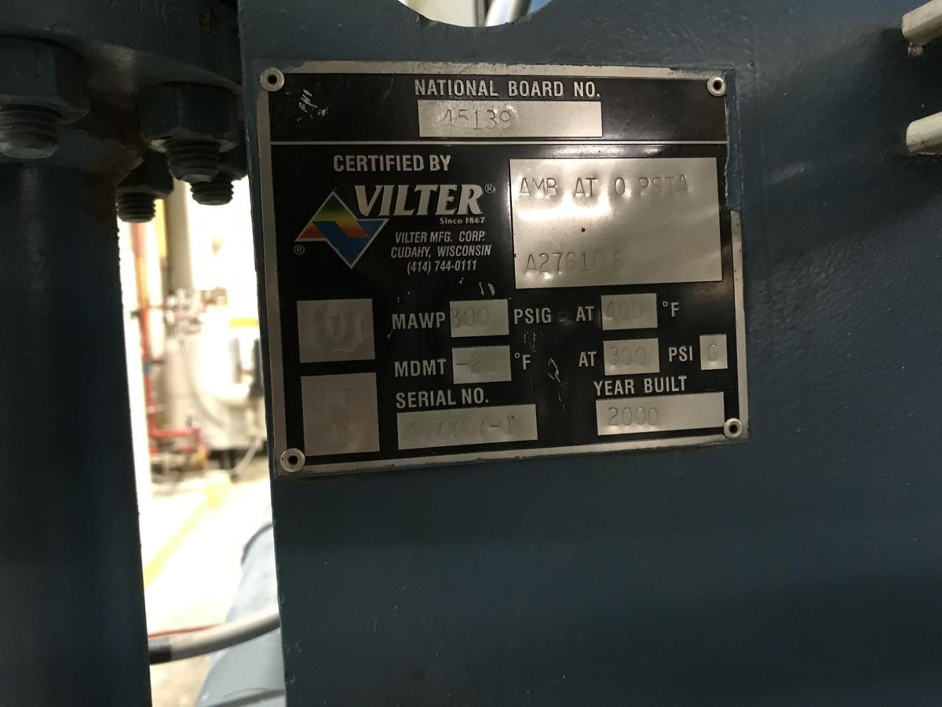 Vilter 200 HP Screw Type Ammonia Compressor, SN: K07767/1 | Rig Fee: $3800 - Image 3 of 4