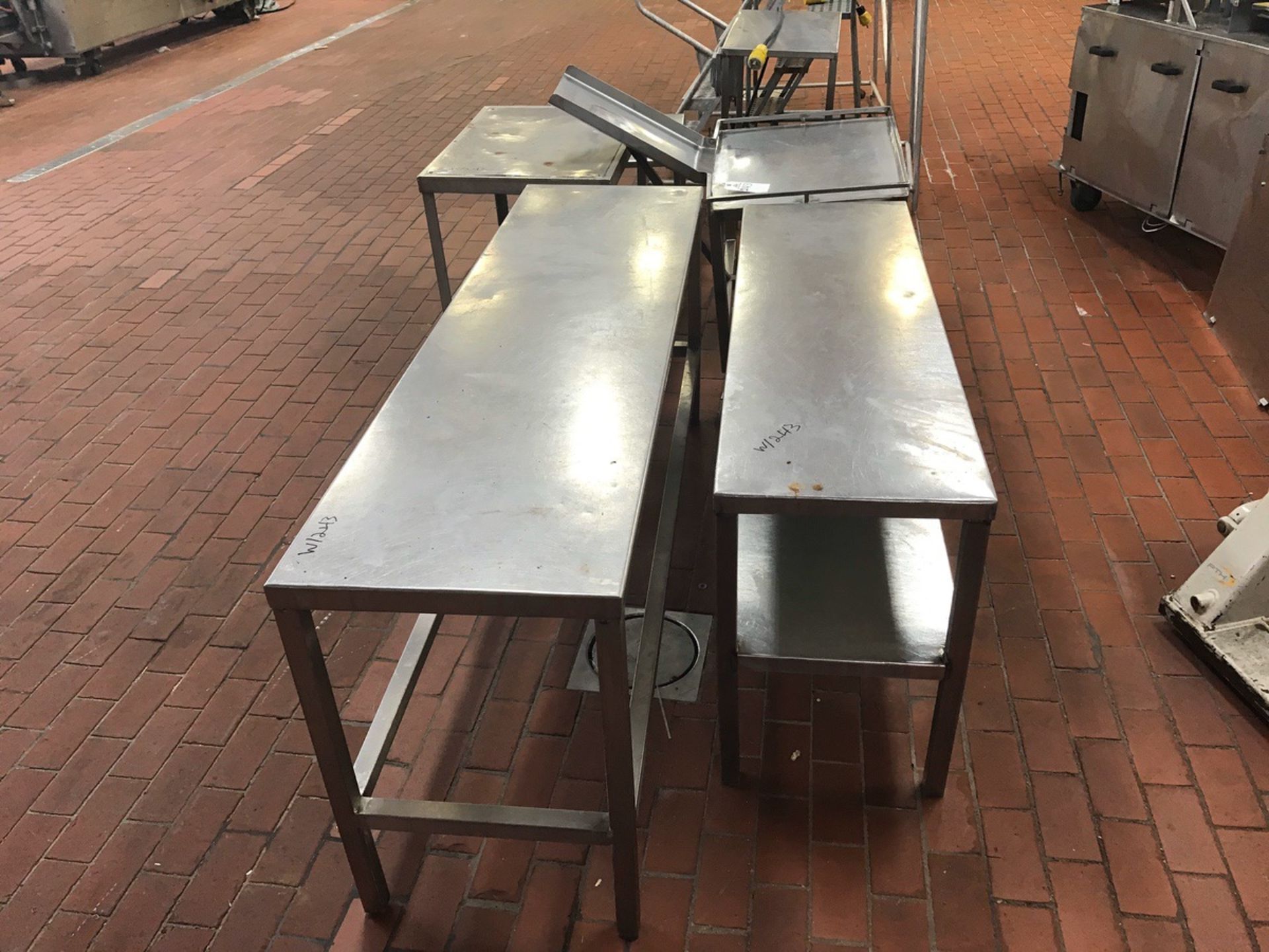 (6) Stainless Steel Tables | Rig Fee: $100 - Image 2 of 2