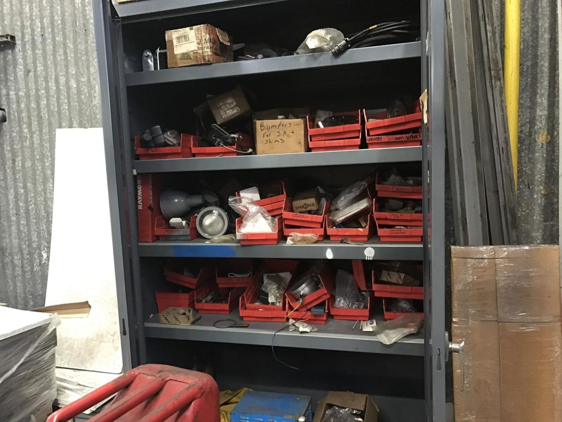 3-Door Cabinets with Parts | Rig Fee: $200