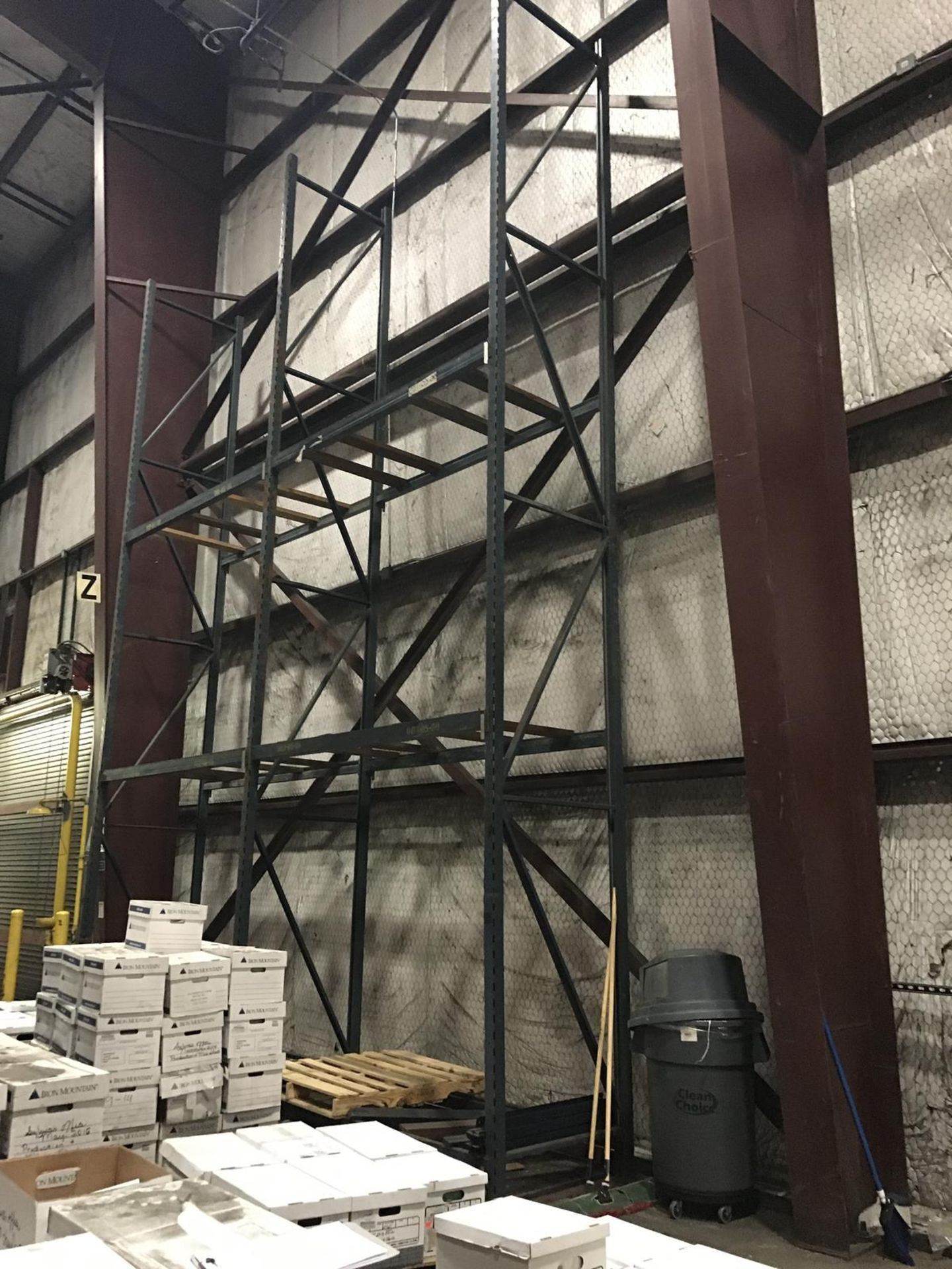 (44) Sections Pallet Racking, 42in Deep x 30ft Tall | Buyer Remove or Contact Rigger (See Full Desc) - Image 3 of 4