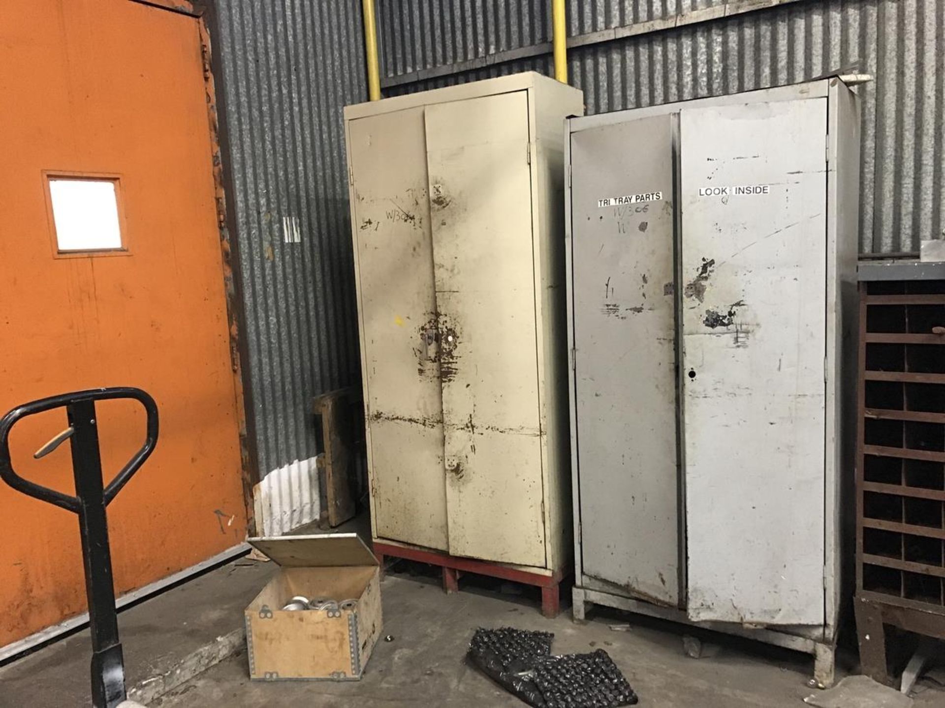 3-Door Cabinets with Parts | Rig Fee: $200 - Image 4 of 6