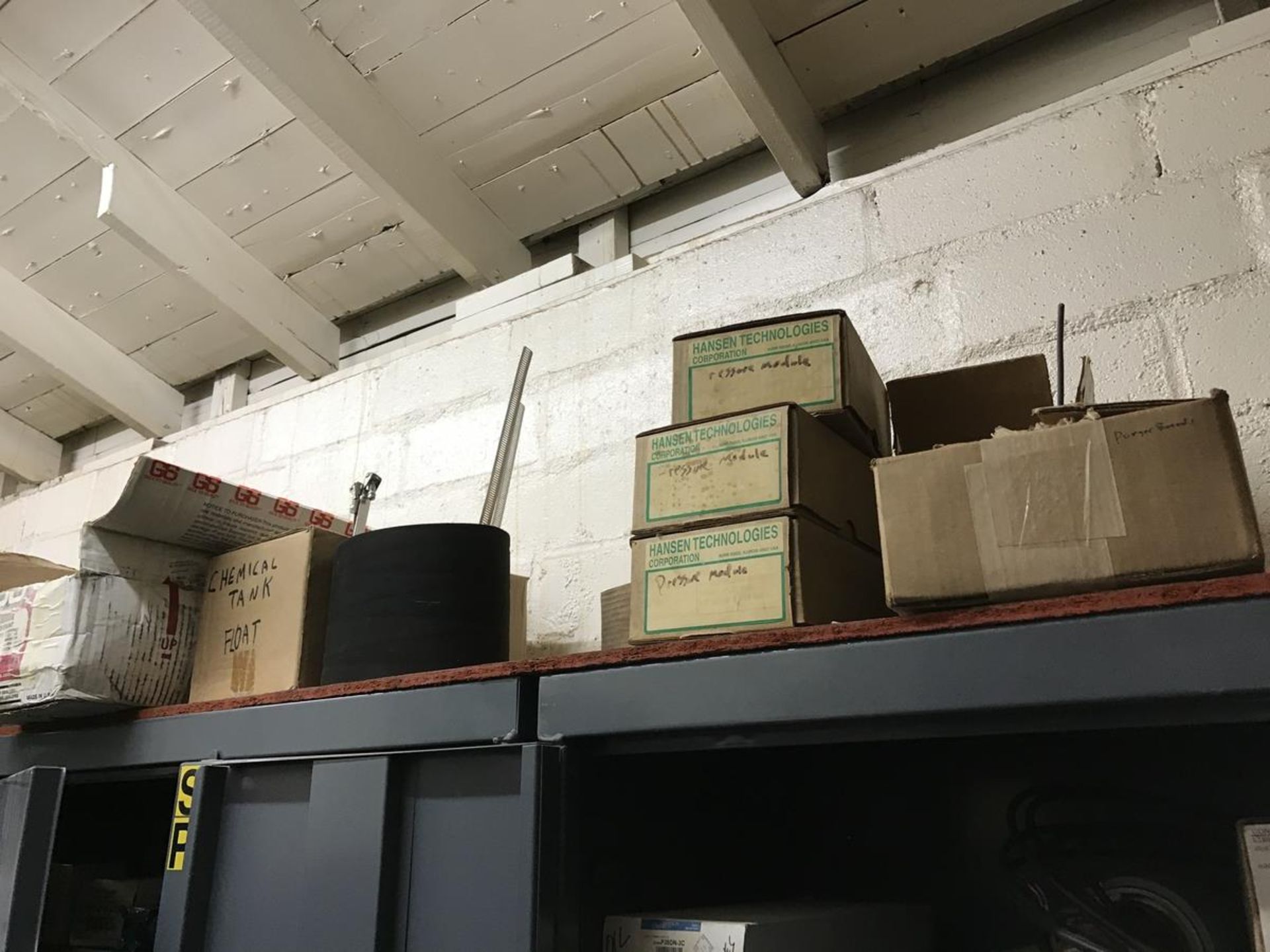 Contents of Room with 10 Cabinets, Ammonia Parts, Work Bench, Cart, File Cabinets | Rig Fee: $1000 - Image 12 of 14