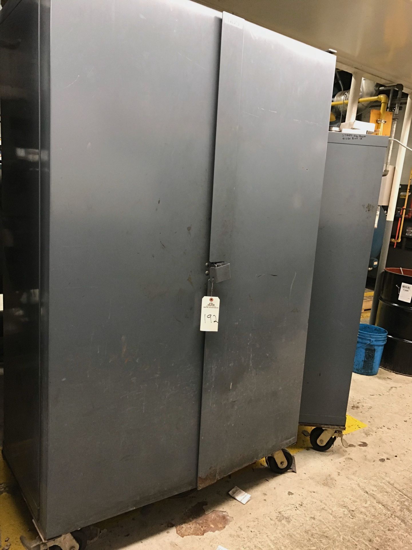 2-Door Cabinet with Misc Electrical and Stainless Steel Parts | Rig Fee: $100 - Image 2 of 2