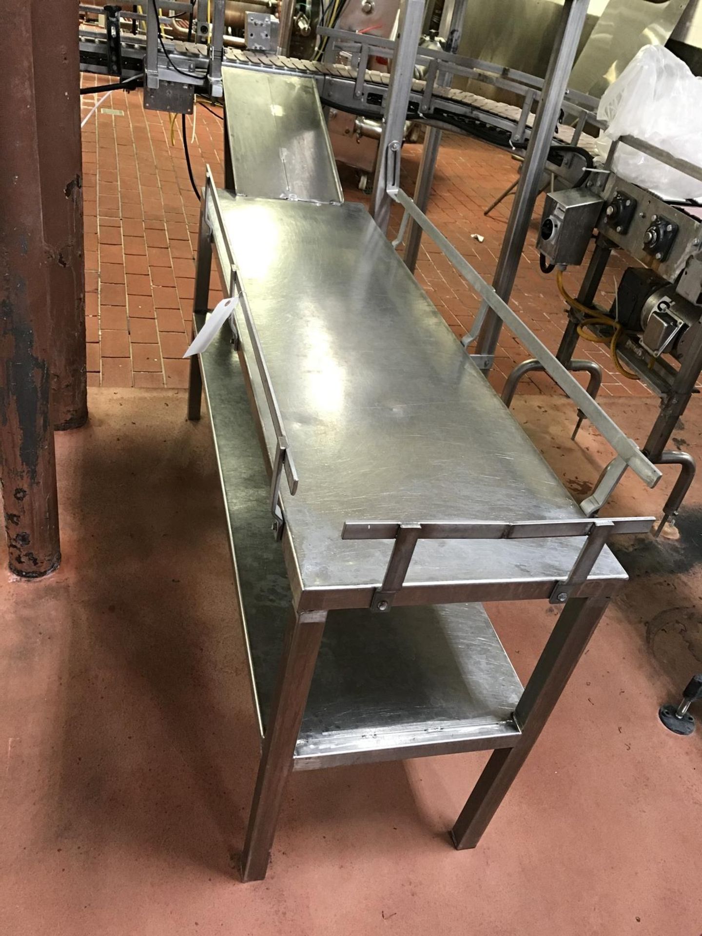 Stainless Steel Reject Table, Stainless Steel Stand | Rig Fee: $100