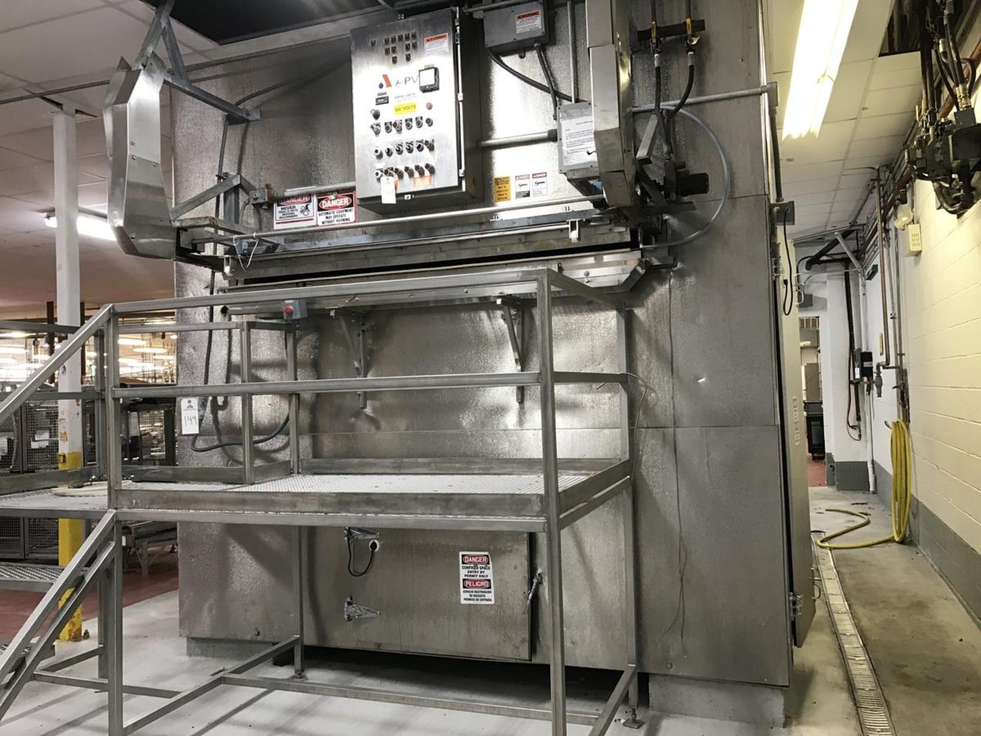 Amerio Plate Freezer, 94in x 146in Plates, 16 Plates | Rig Fee: Contact Rigger