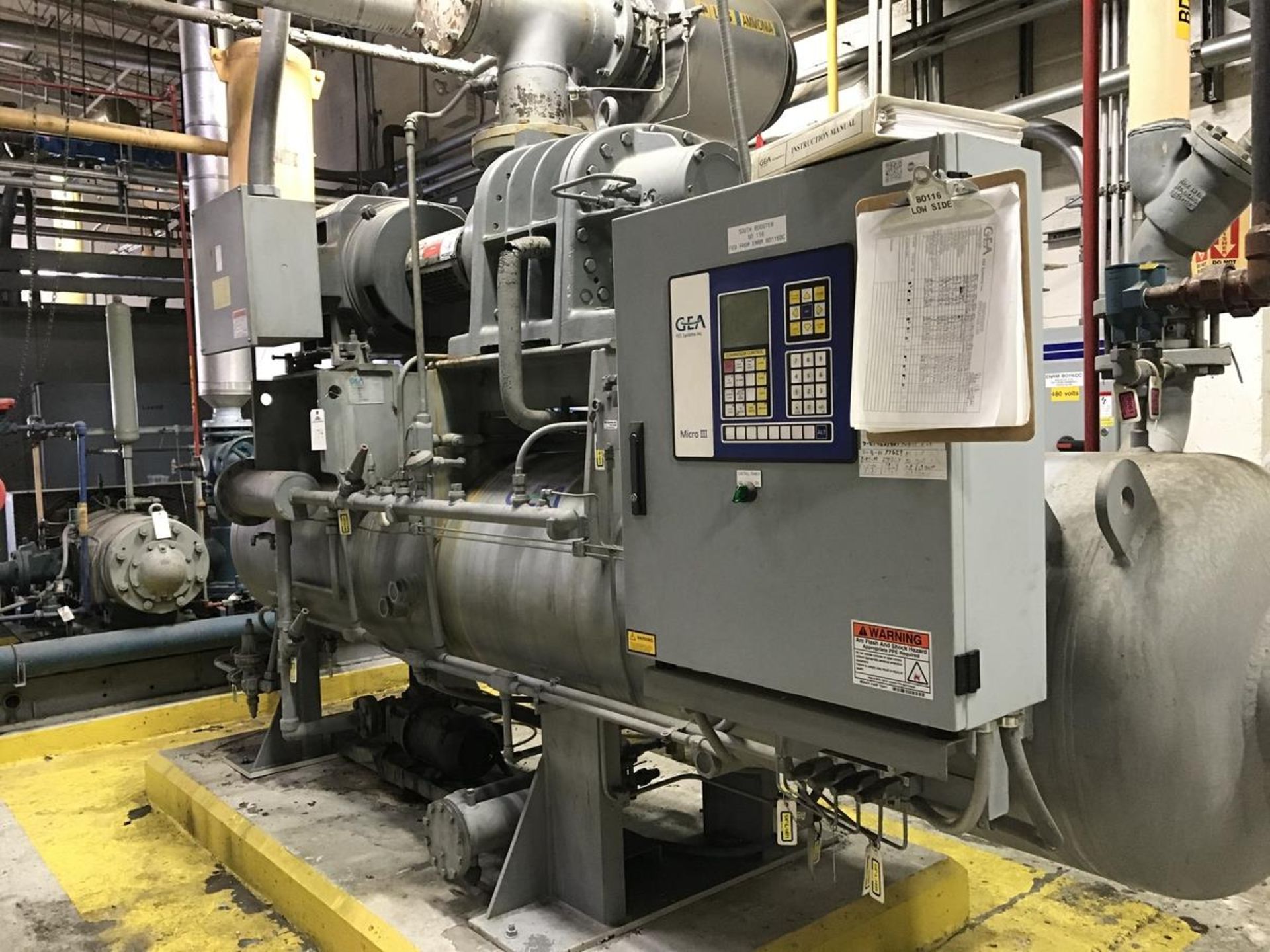 GEA 250 HP Screw Type Ammonia Compressor, SN: 05444012 | Rig Fee: $3000 - Image 2 of 5