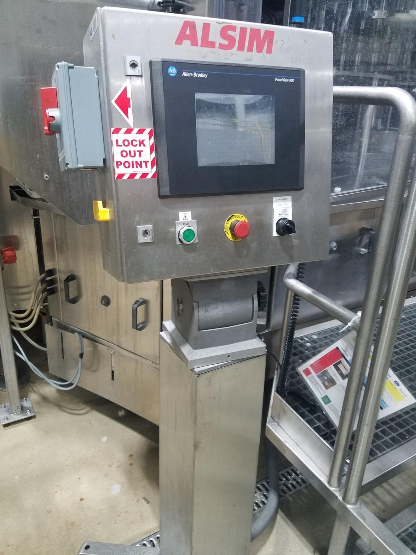 Sidel Alsim RV-P120 High Speed Rotary Rinser / Filler / Capper, 120 Head Filler, 30 Head Capper - Image 9 of 24