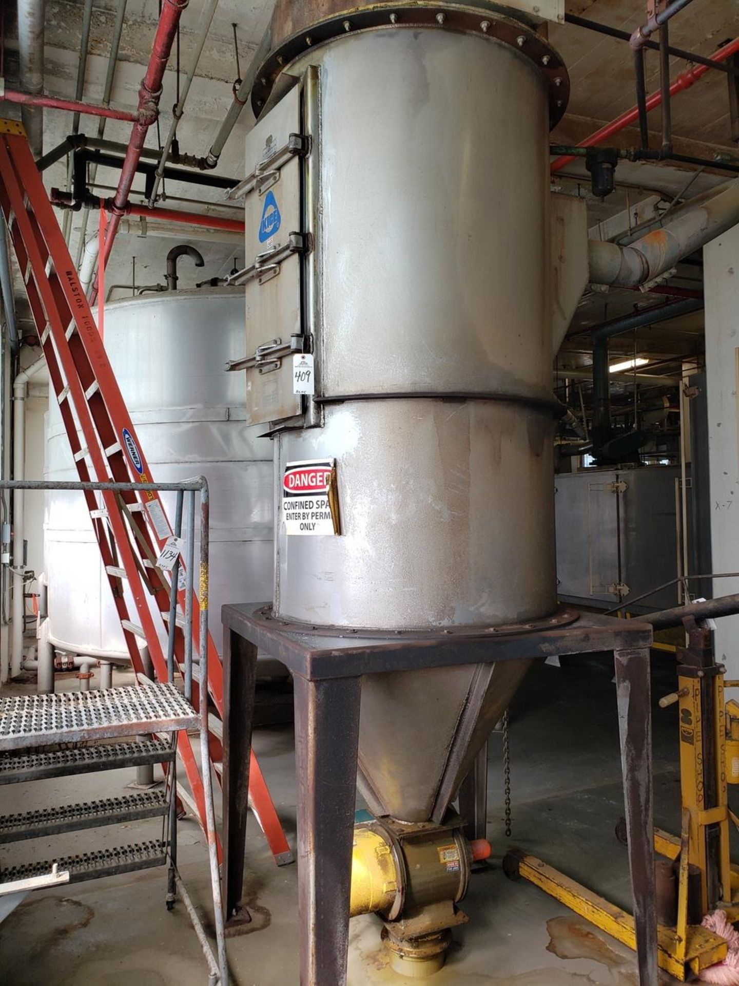Kice Dust Collector, W/ Rotary Valve | Rig Fee: $1200