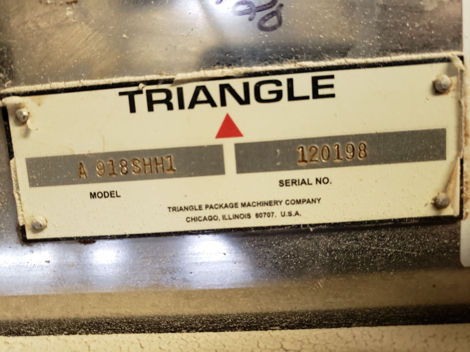 2004 Triangle 9 Pocket Feeder Scale, M# A918SHH1, S/N 120198 - Subject to Bulk Clos | Rig Fee: $700 - Image 2 of 5