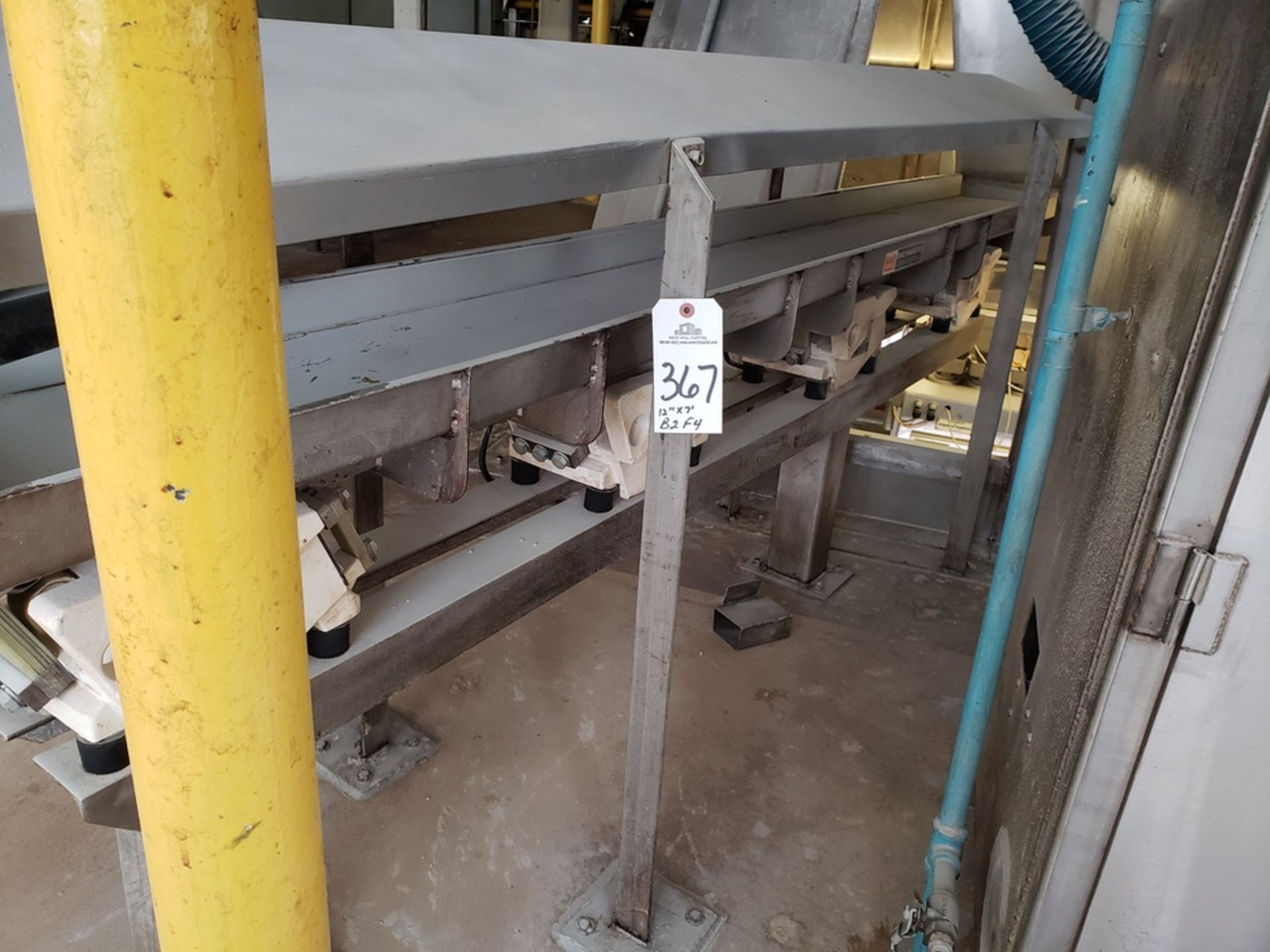 Eriez Vibratory Conveyor Section, 12" X 7' | Rig Fee: $600
